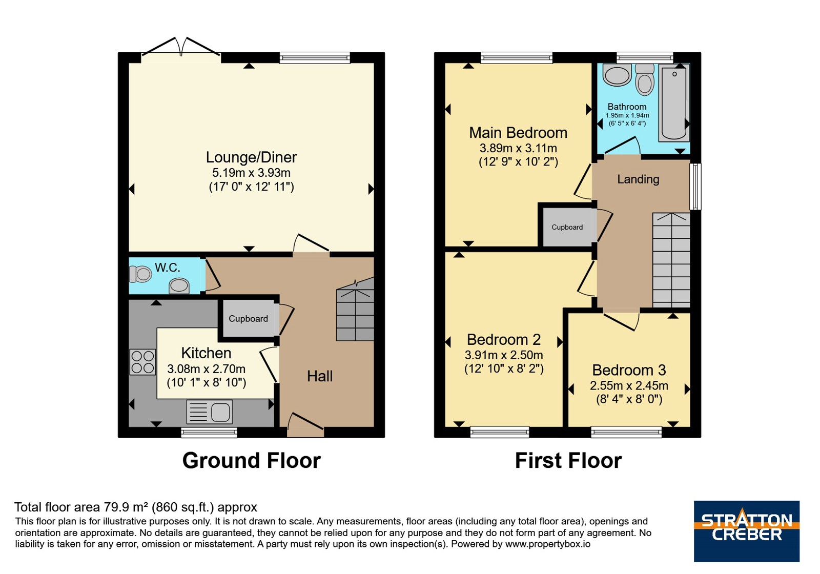 2 Hobhouse Terrace,, Fore Street, Liskeard floorplan