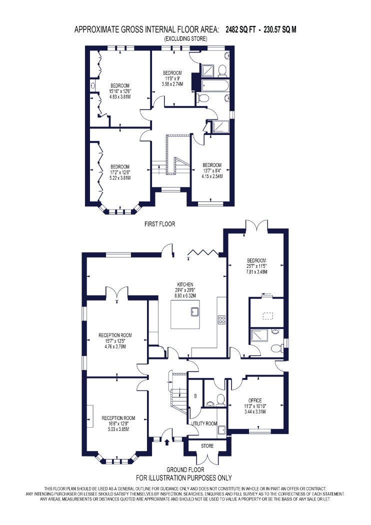 103, Park Road, Beckenham floorplan