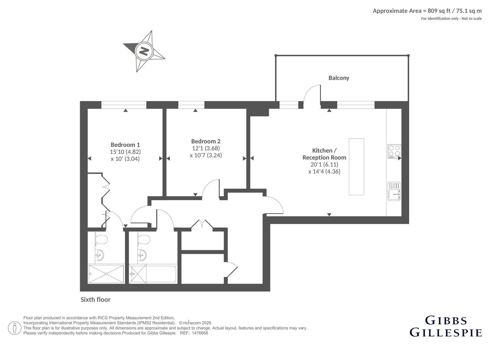 49 Sarsen House,, Middle Road, London floorplan
