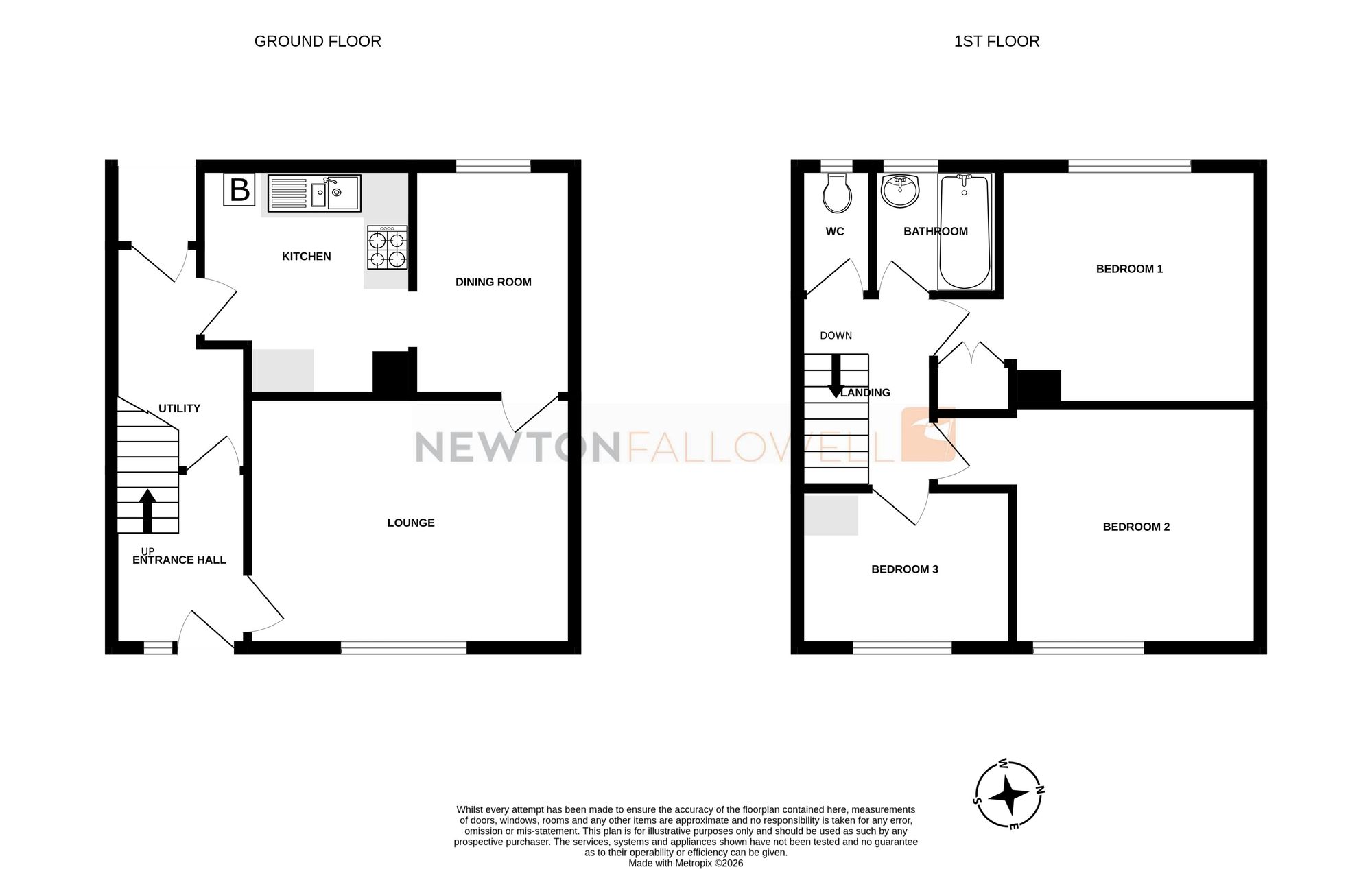5 Stour Court, Grantham floorplan