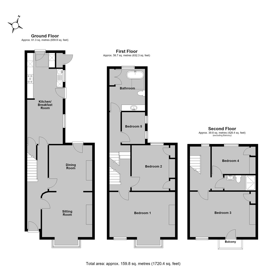 13, Cromwell Road, Whitstable floorplan