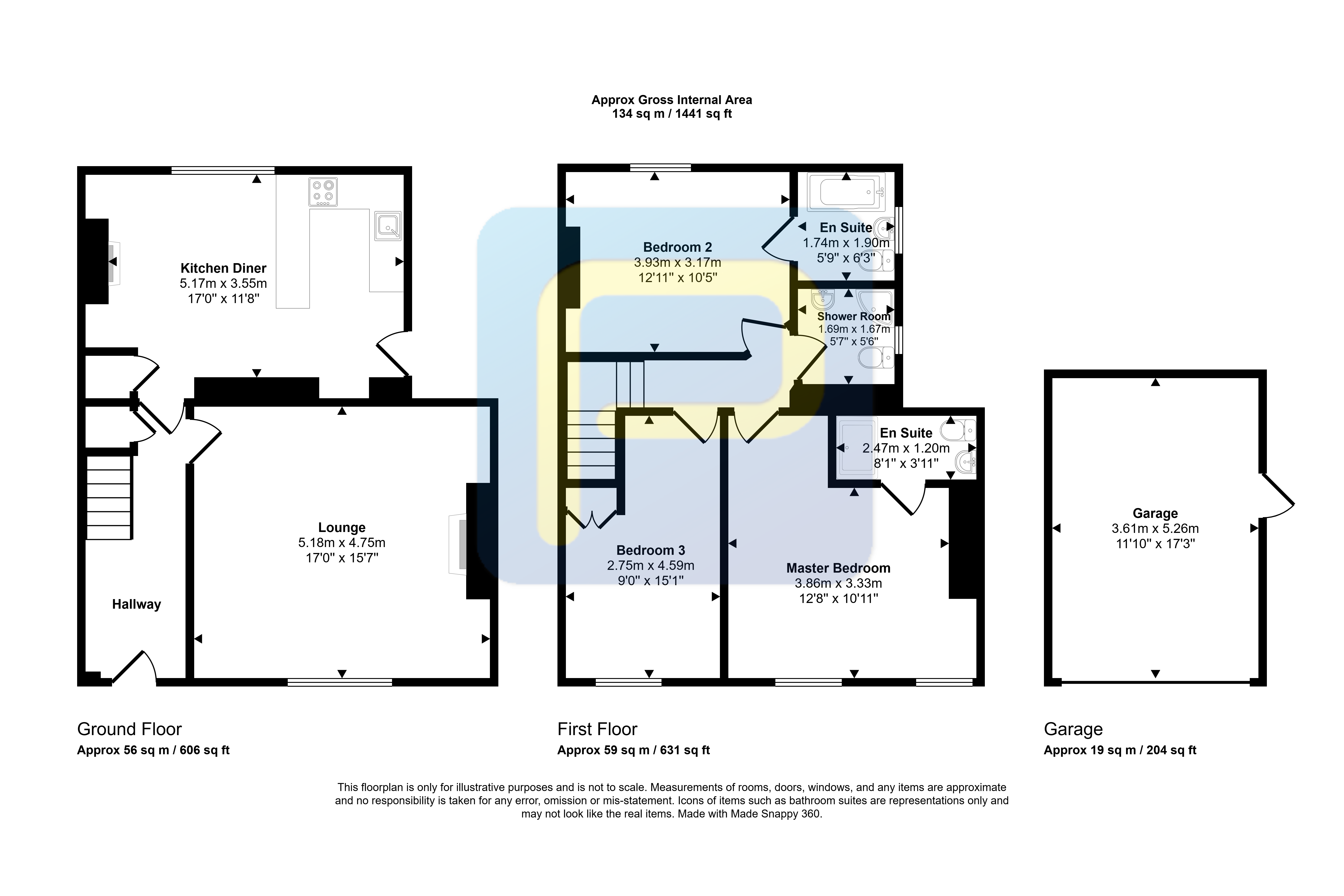 61, Main Street, Seahouses floorplan