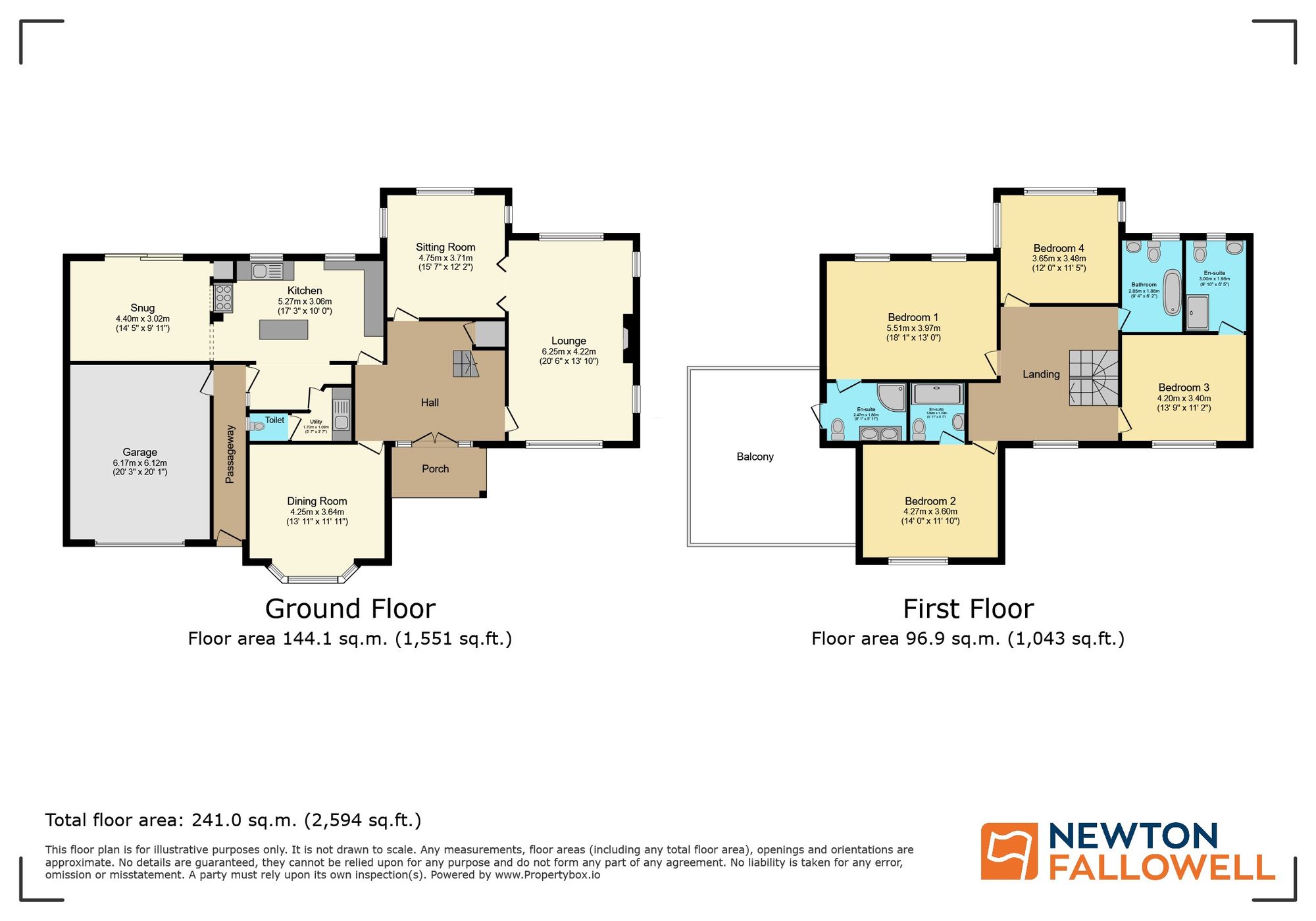 Hannah Park House Sparken Hill, Worksop floorplan