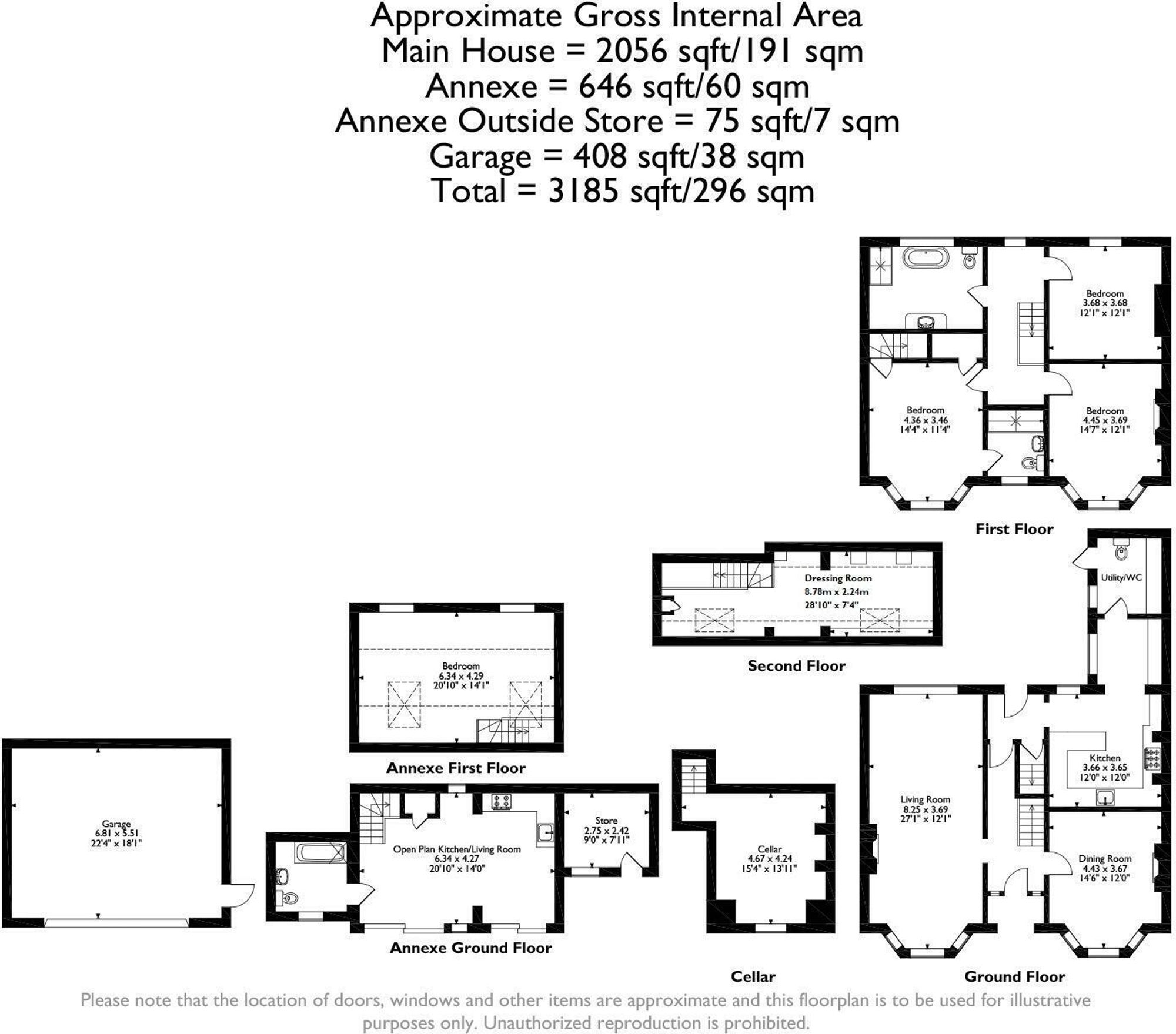 Sunnybank, Tarporley floorplan
