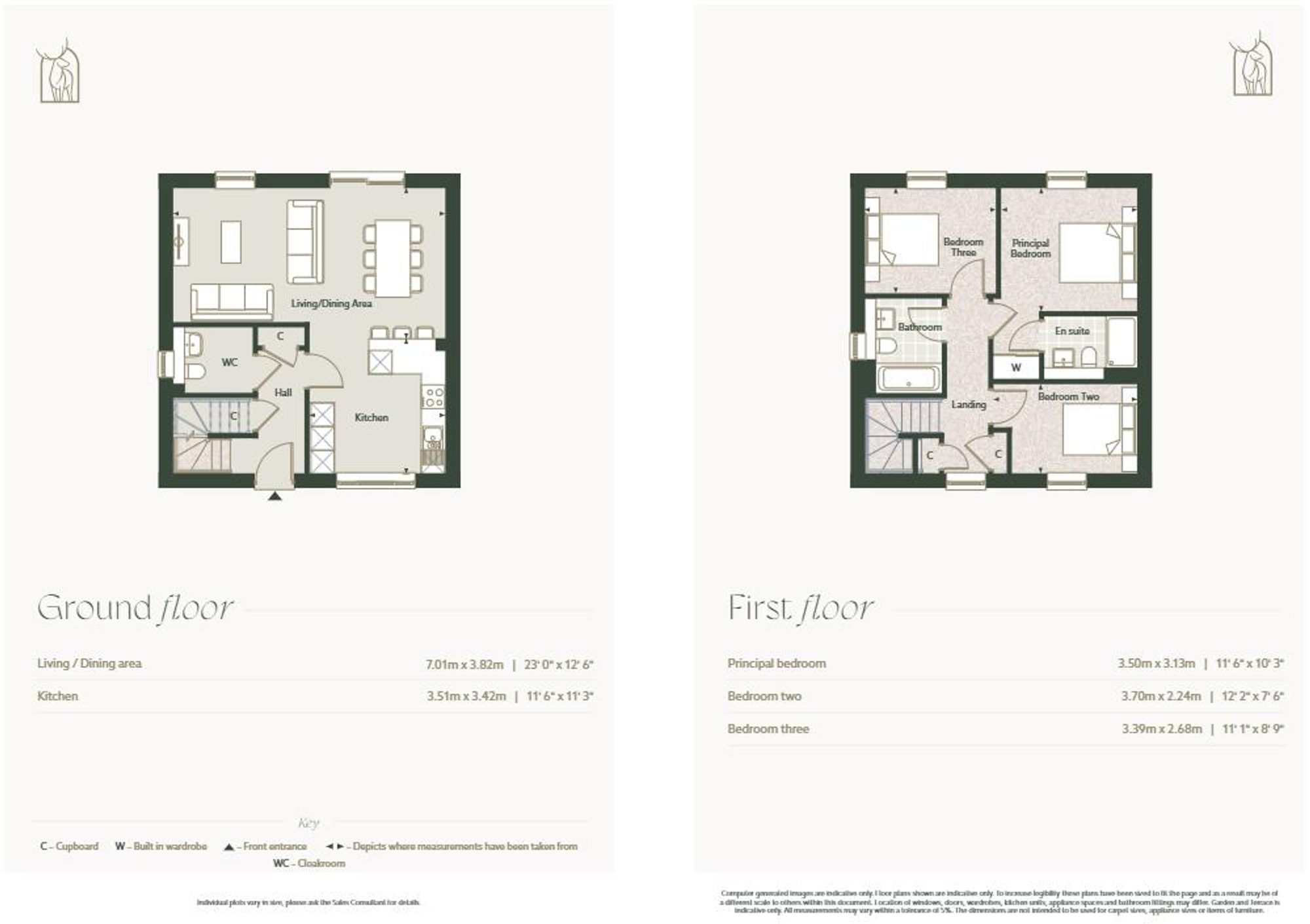 Plot 182a Priory Fields, Colchester Road, St. Osyth floorplan