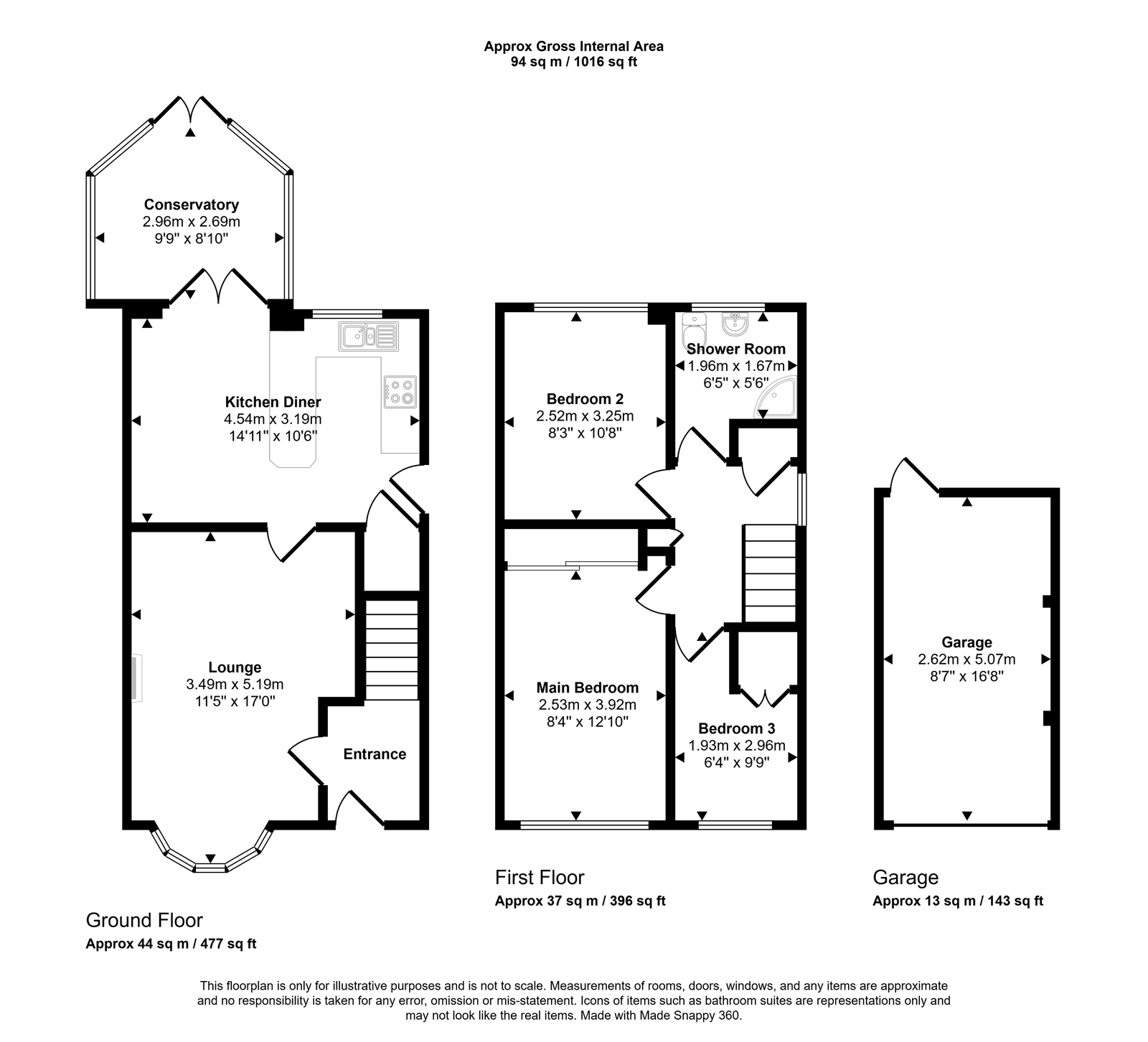 22, Stoneberry Road, Bristol floorplan