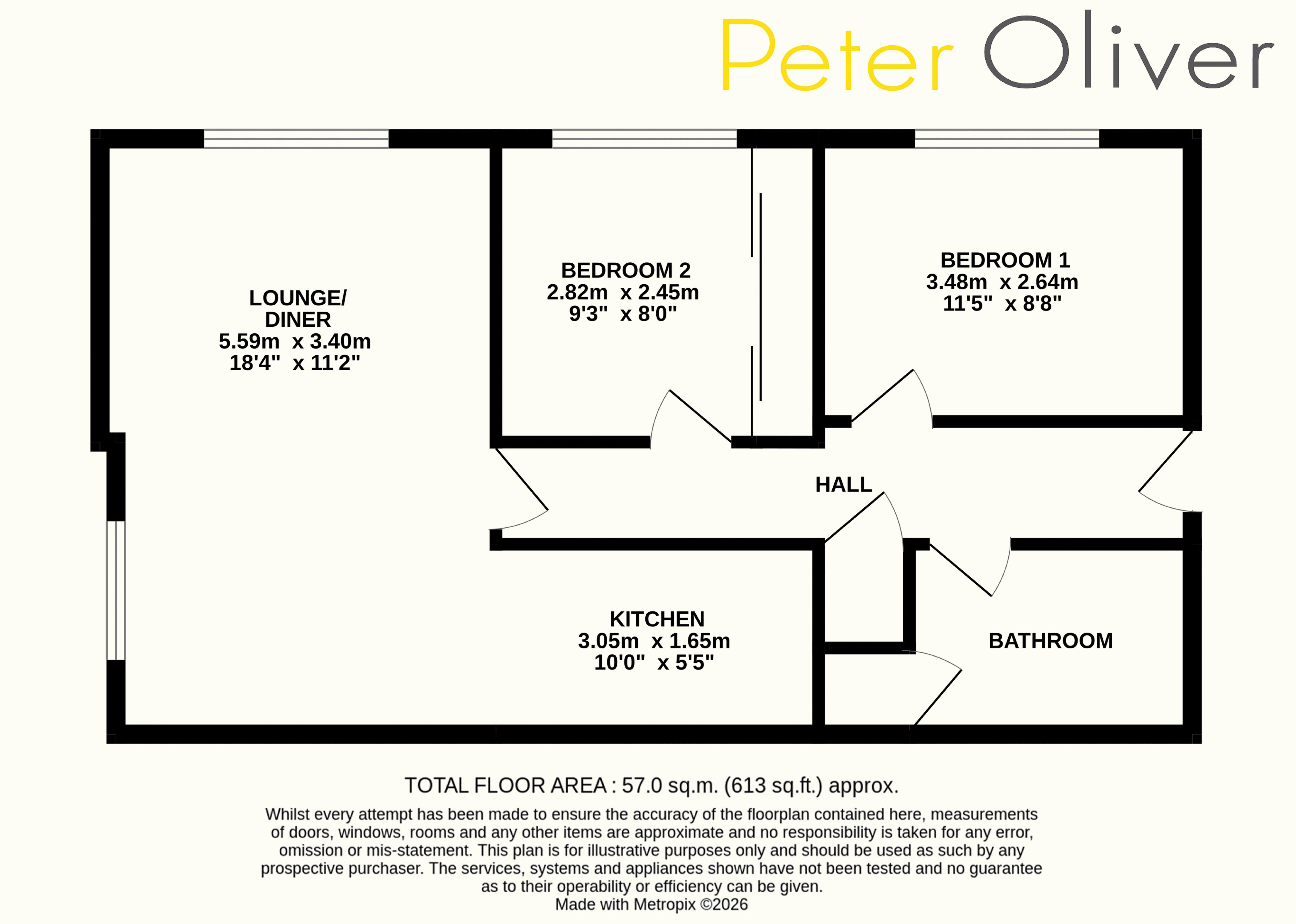 4 Firstone House, Stone Cross Road, Mayfield floorplan