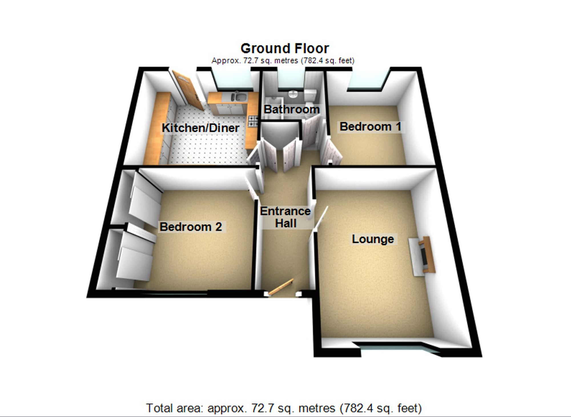 100 High Street, Ulceby floorplan