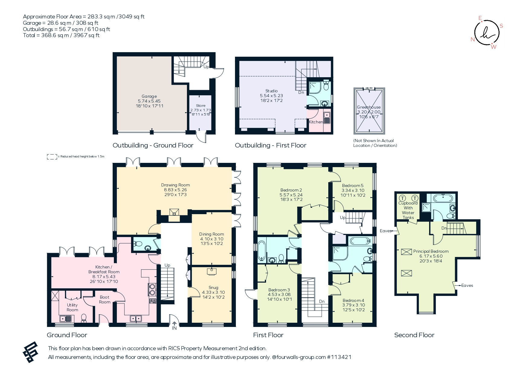 Chaddleworth, Streatley, Reading floorplan