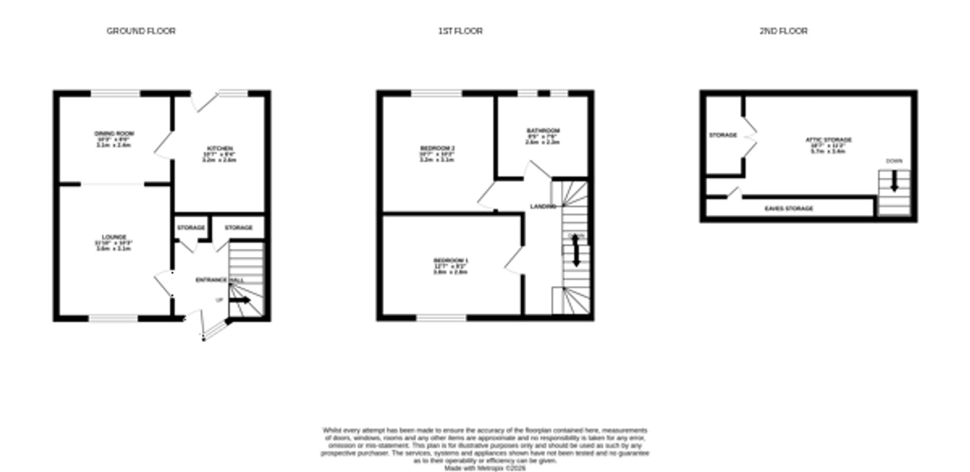 41 South Park, Armadale floorplan