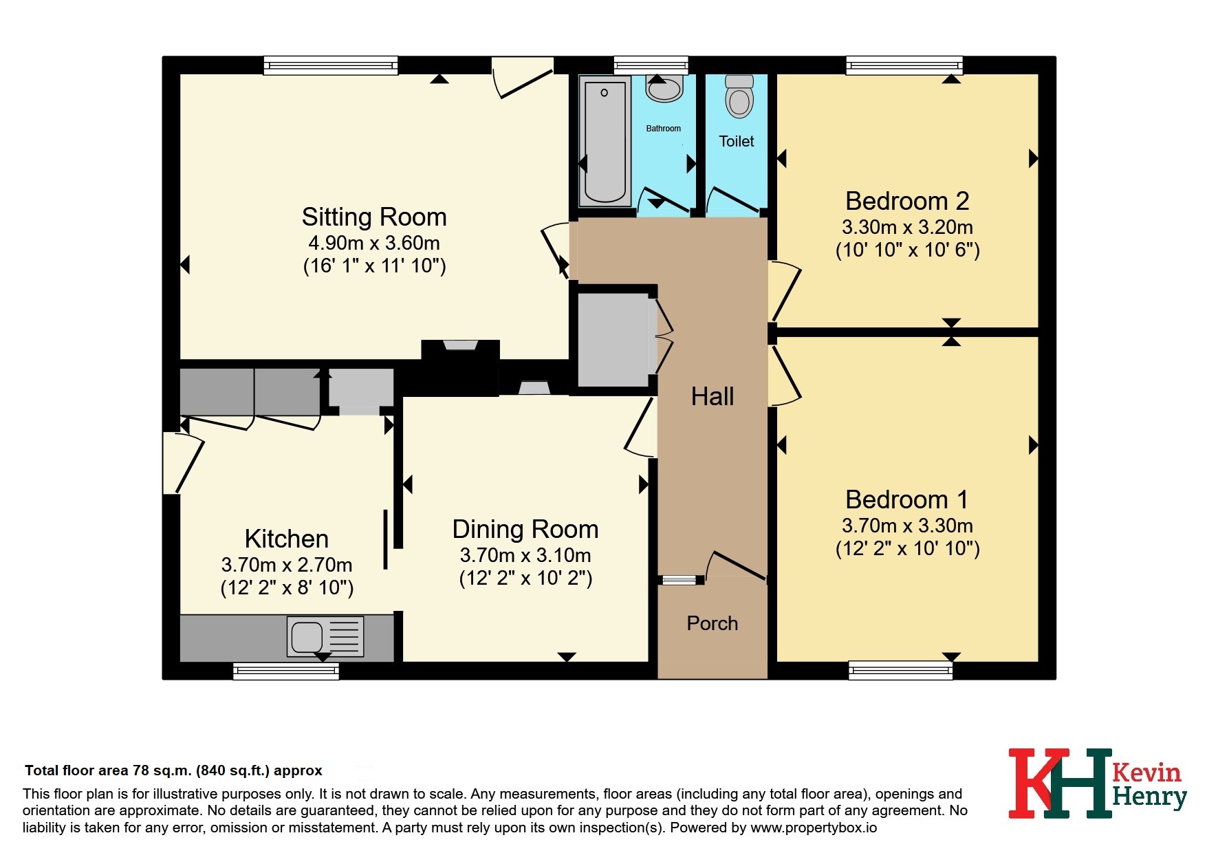 27, Thaxted Road, Saffron Walden floorplan