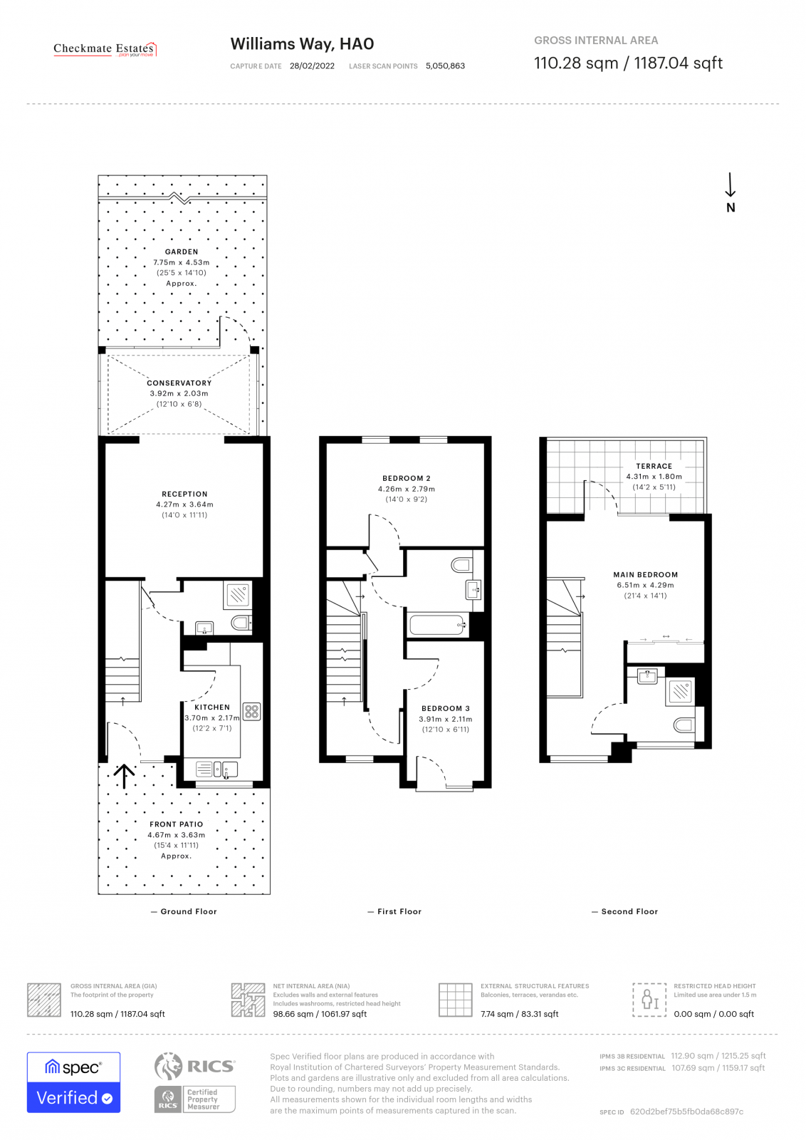 Williams Way, Wembley HA0, 3 bedroom terraced house for sale 60963121