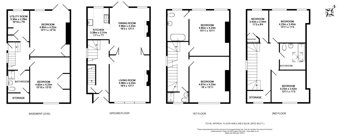33, Park Town, Oxfordshire floorplan