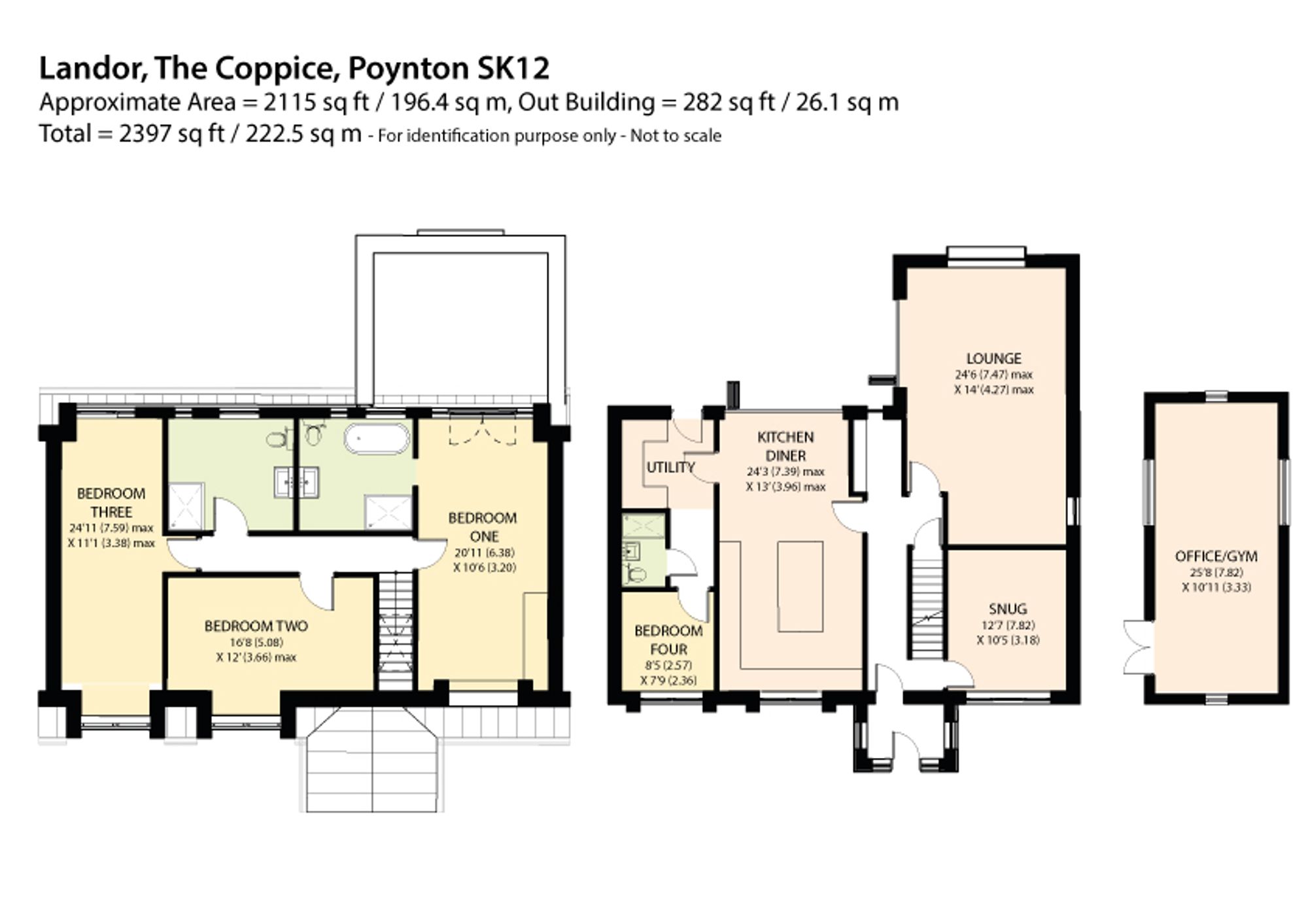 Landor The Coppice, Stockport floorplan