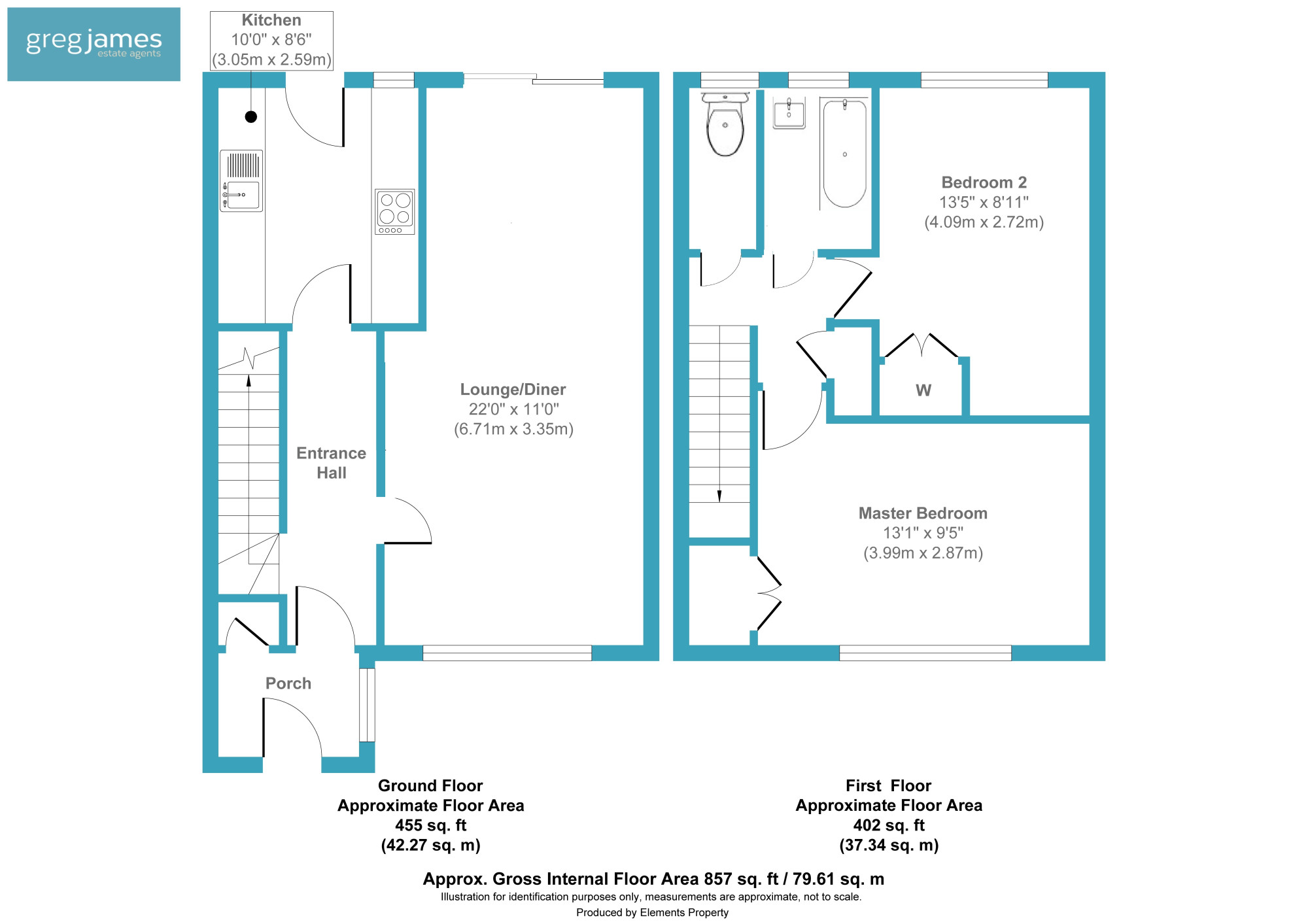 19, Chester Way, Tongham floorplan
