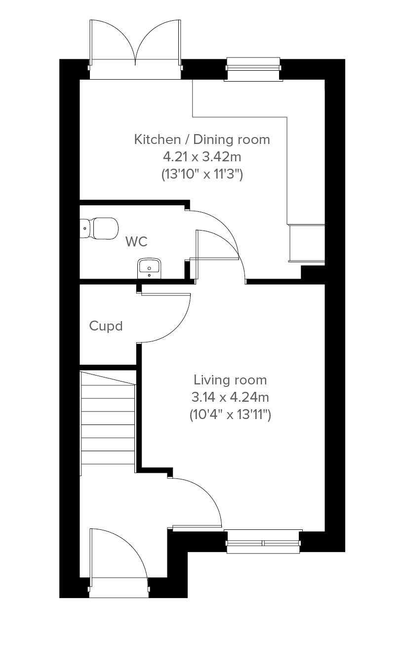 159, Main Street, Crossgates floorplan