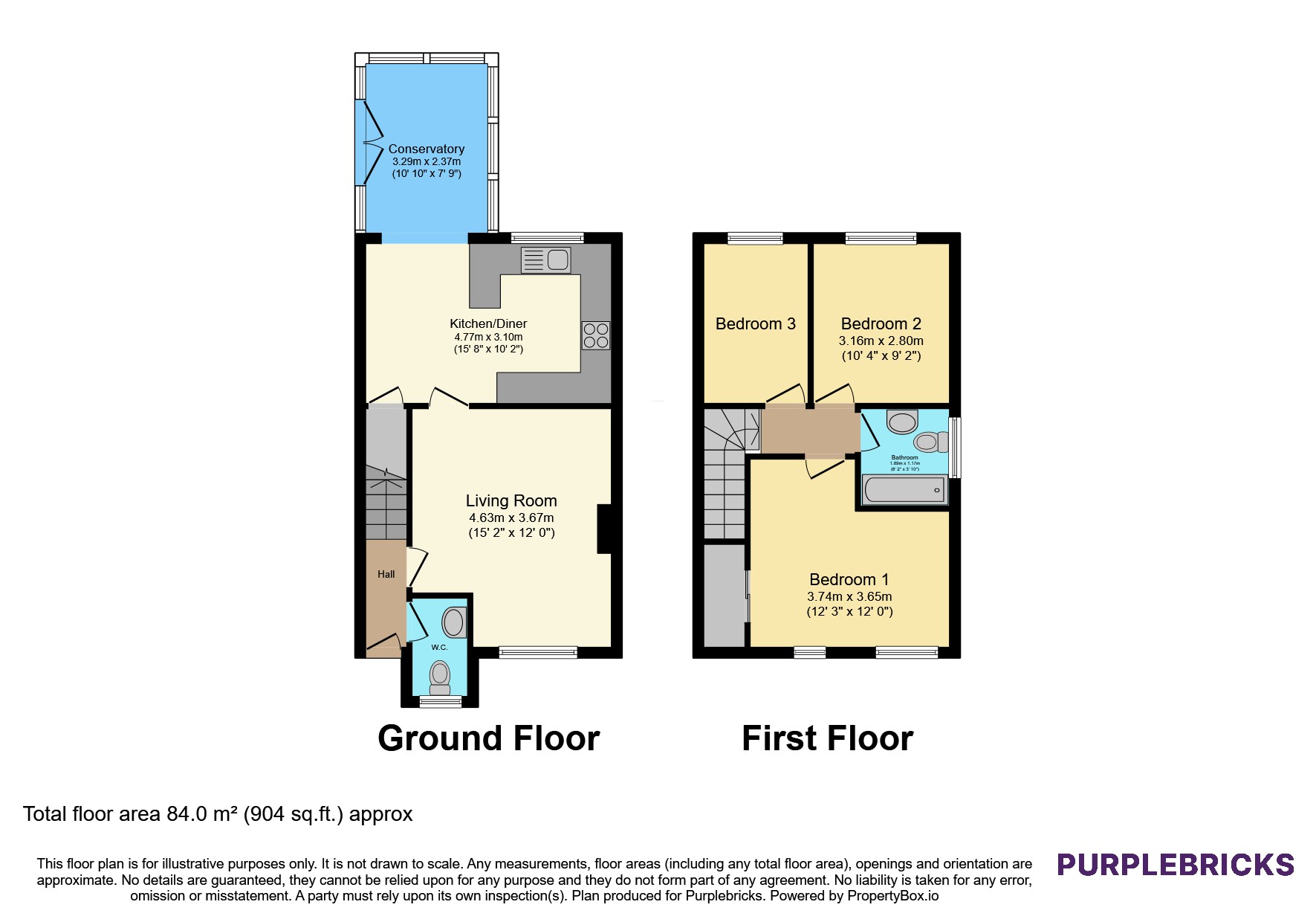 17, Cornfield, Dewsbury floorplan