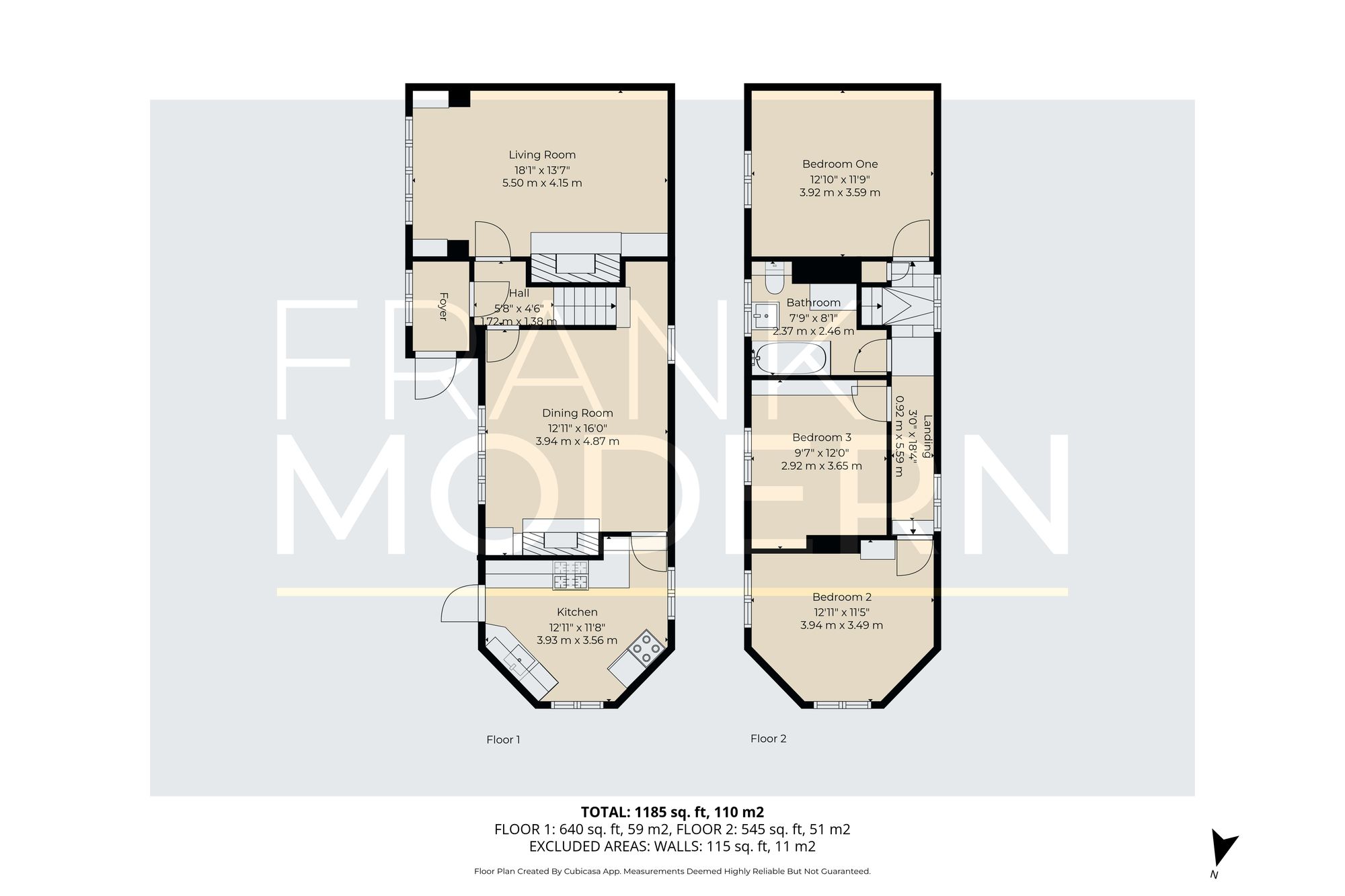 9 Bursnells Lane, Melton Mowbray floorplan