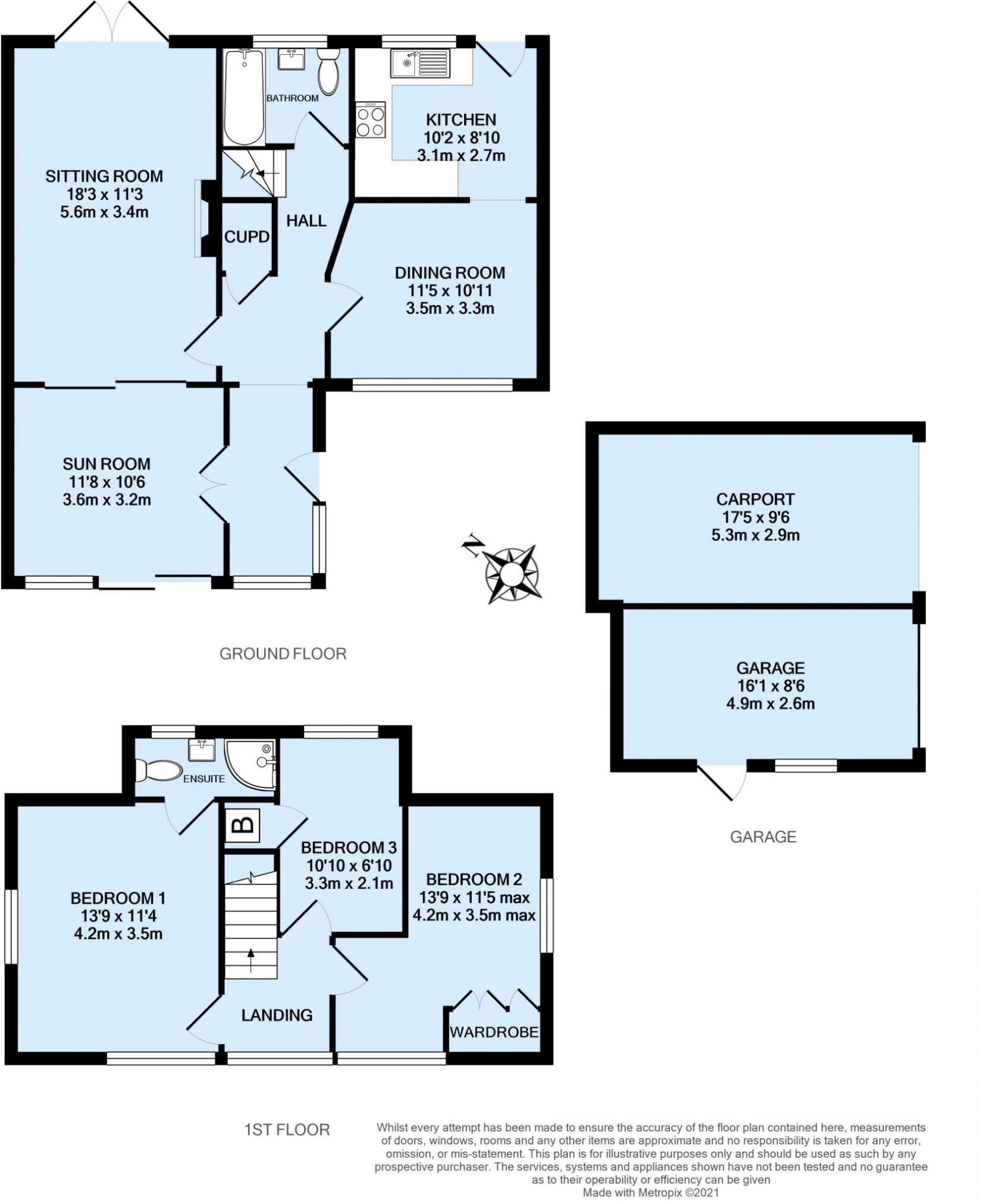 99a Bradham Lane, Exmouth floorplan