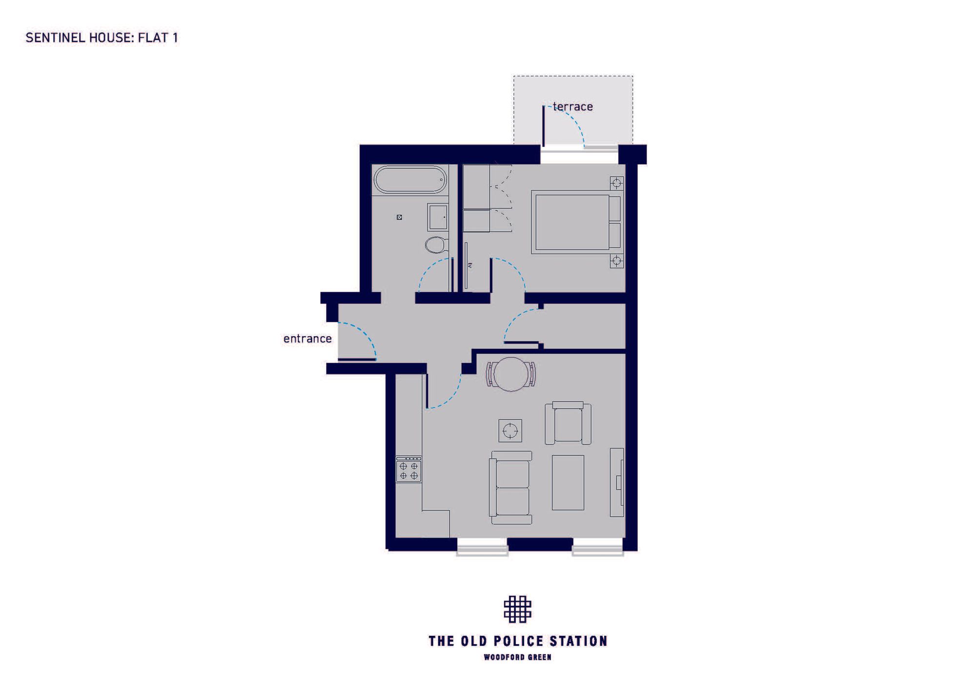 2a Sentinel House, 509 High Road, Woodford Green floorplan
