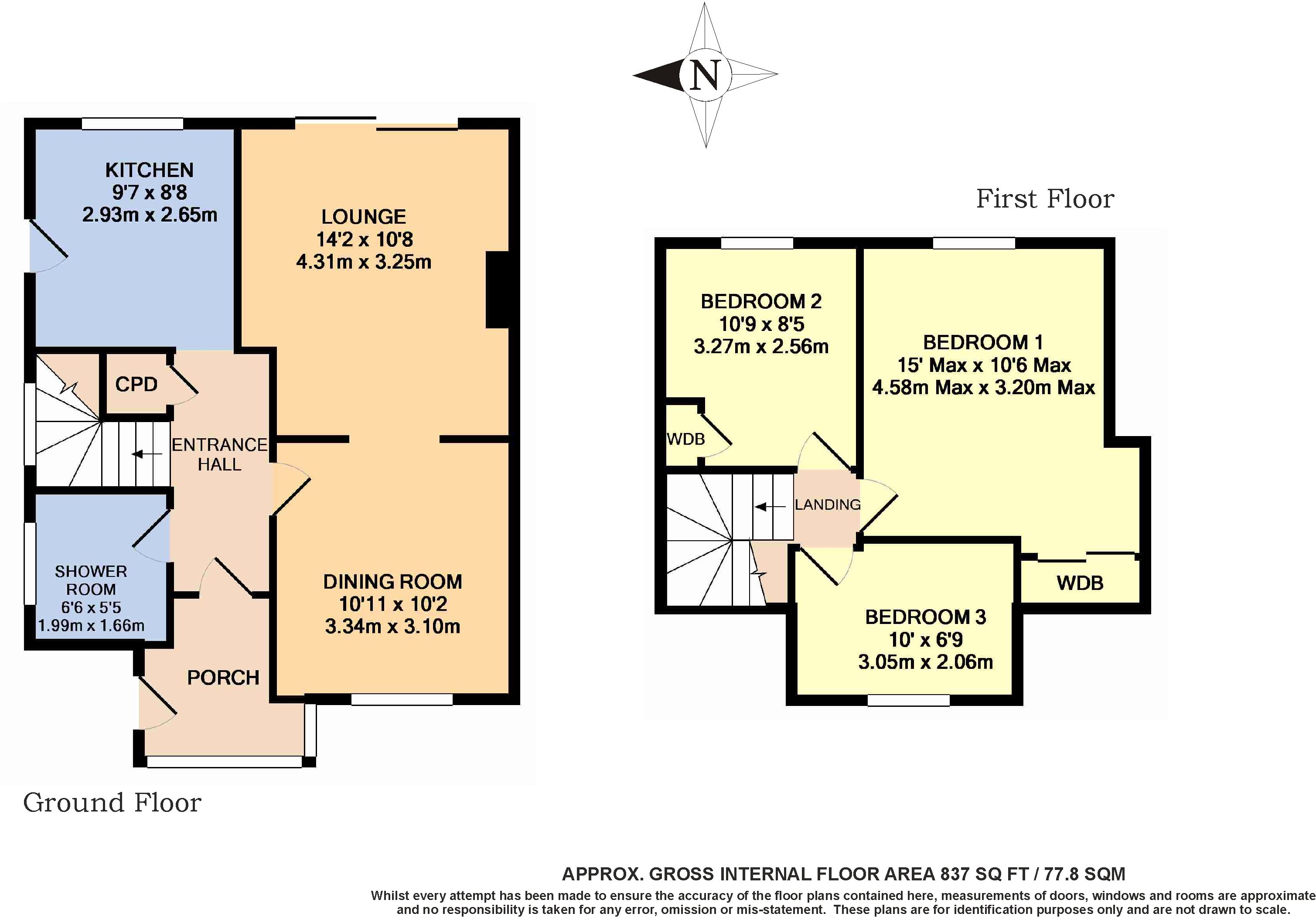 3 Bedrooms Semi-detached house for sale in Highdown Drive, Wick, Littlehampton BN17