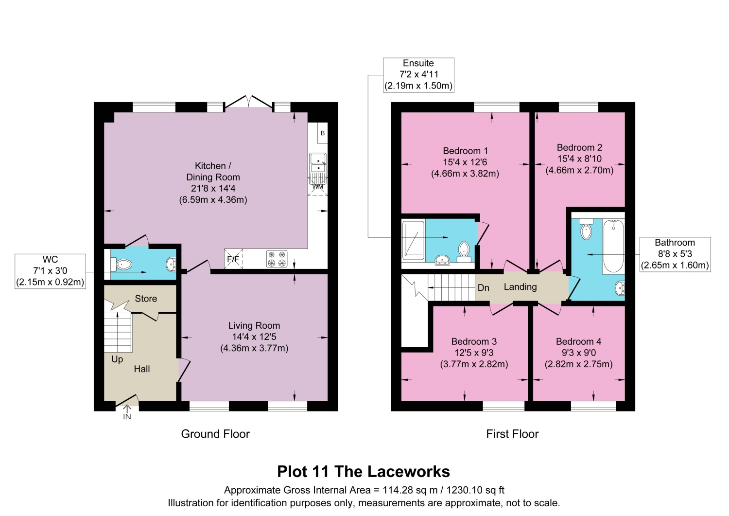 Plot 11, The Laceworks, Barnstaple floorplan