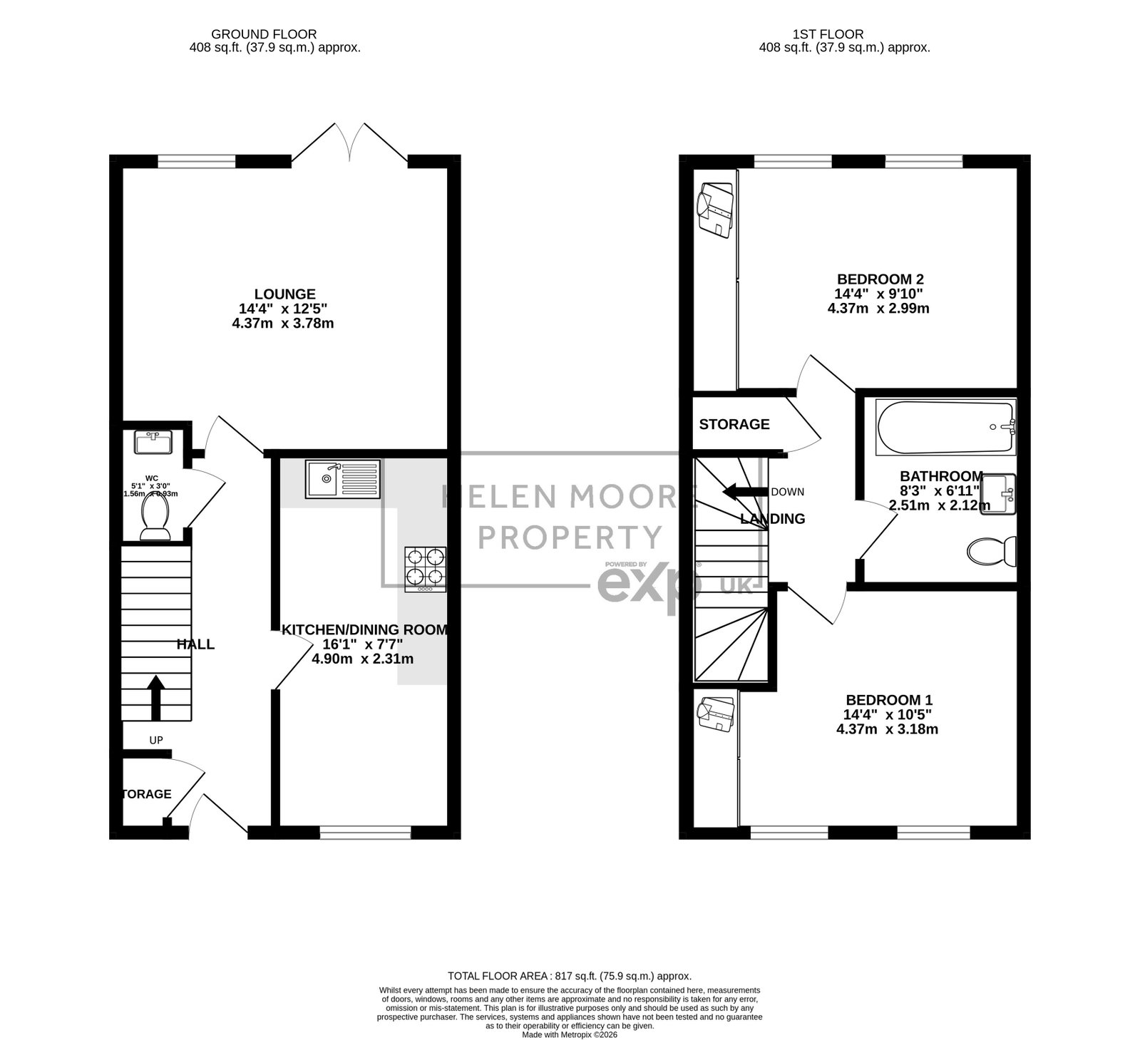 1, Goldfinch Park, Plymouth floorplan