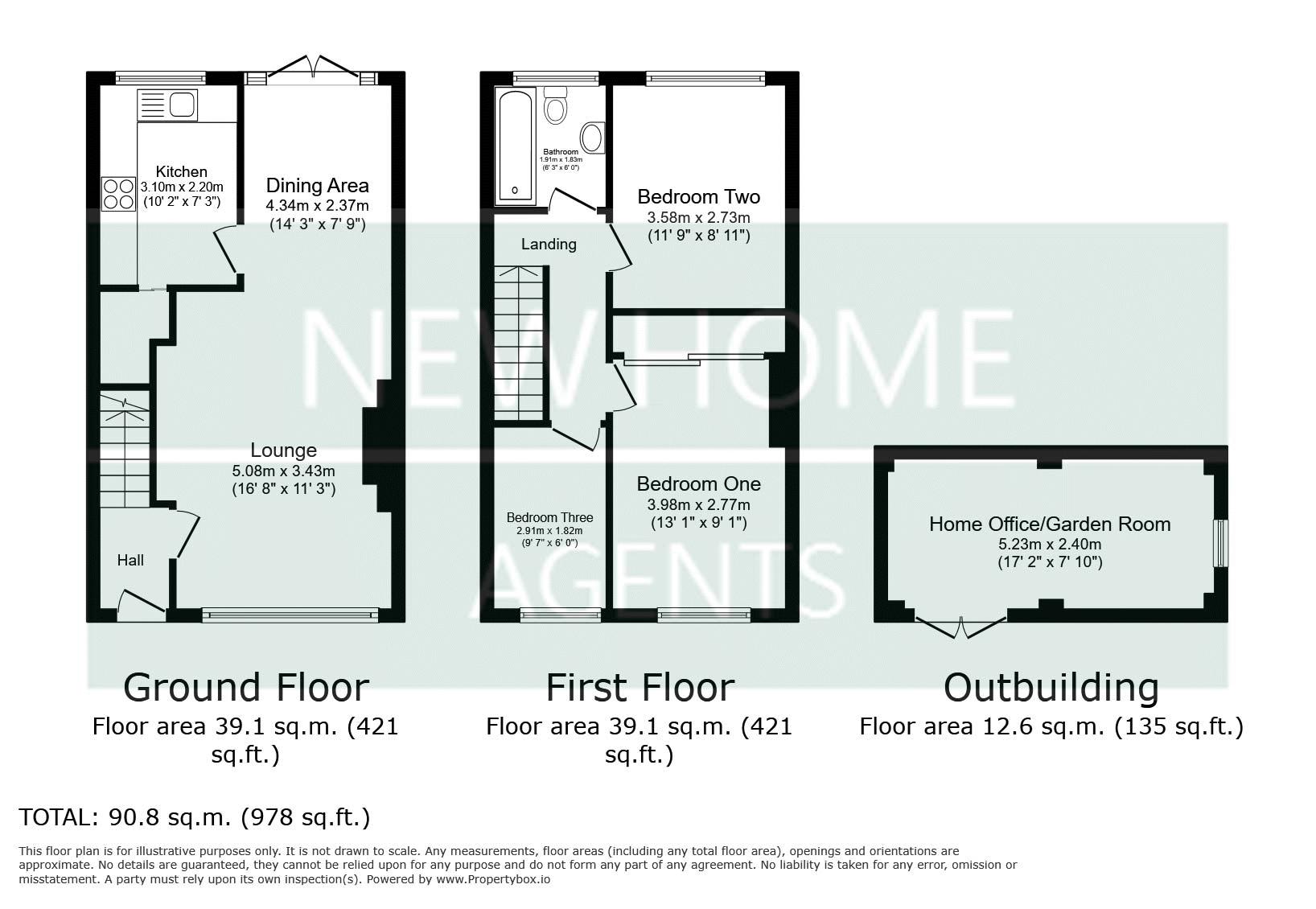 145, Main Street, Leeds floorplan