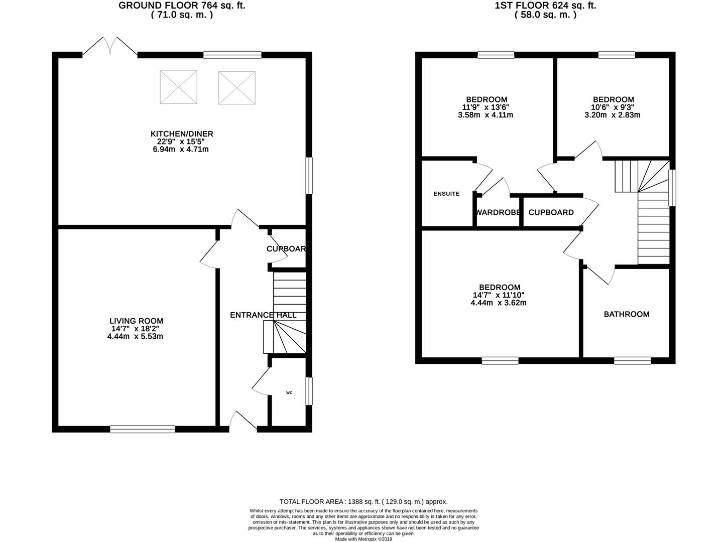 3 bed semidetached house for sale in Northiam Road, Staplecross