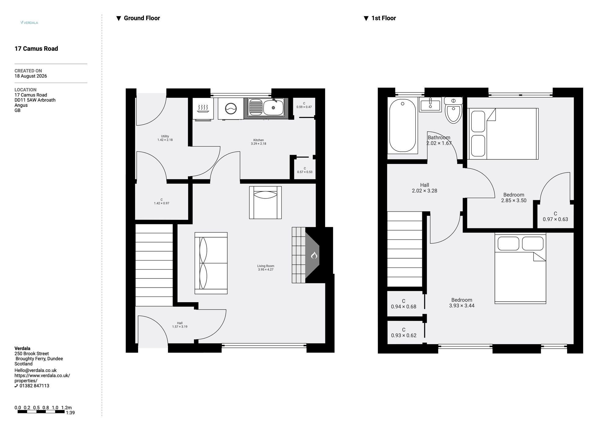 17 Camus Road, Arbroath floorplan