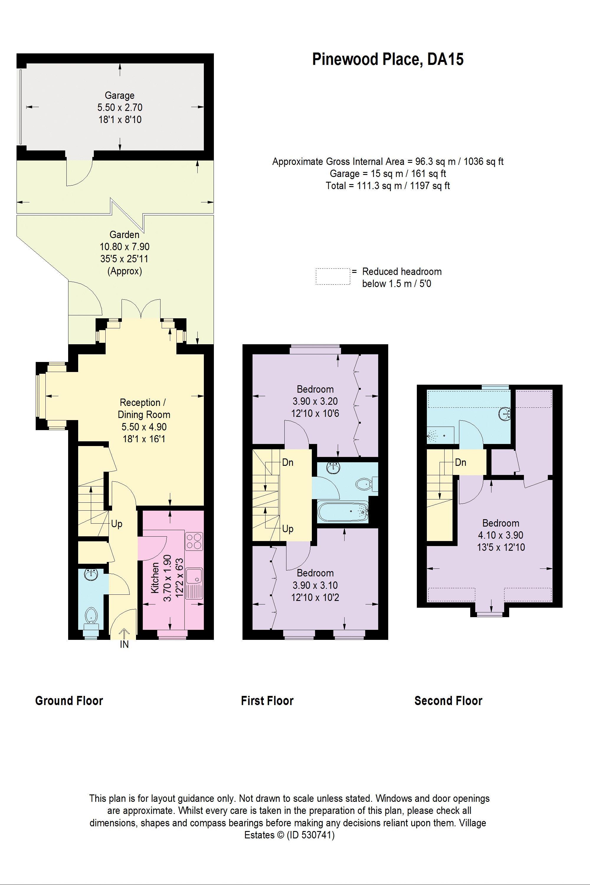 3 Bedrooms Semi-detached house for sale in Pinewood Place, Dartford DA2