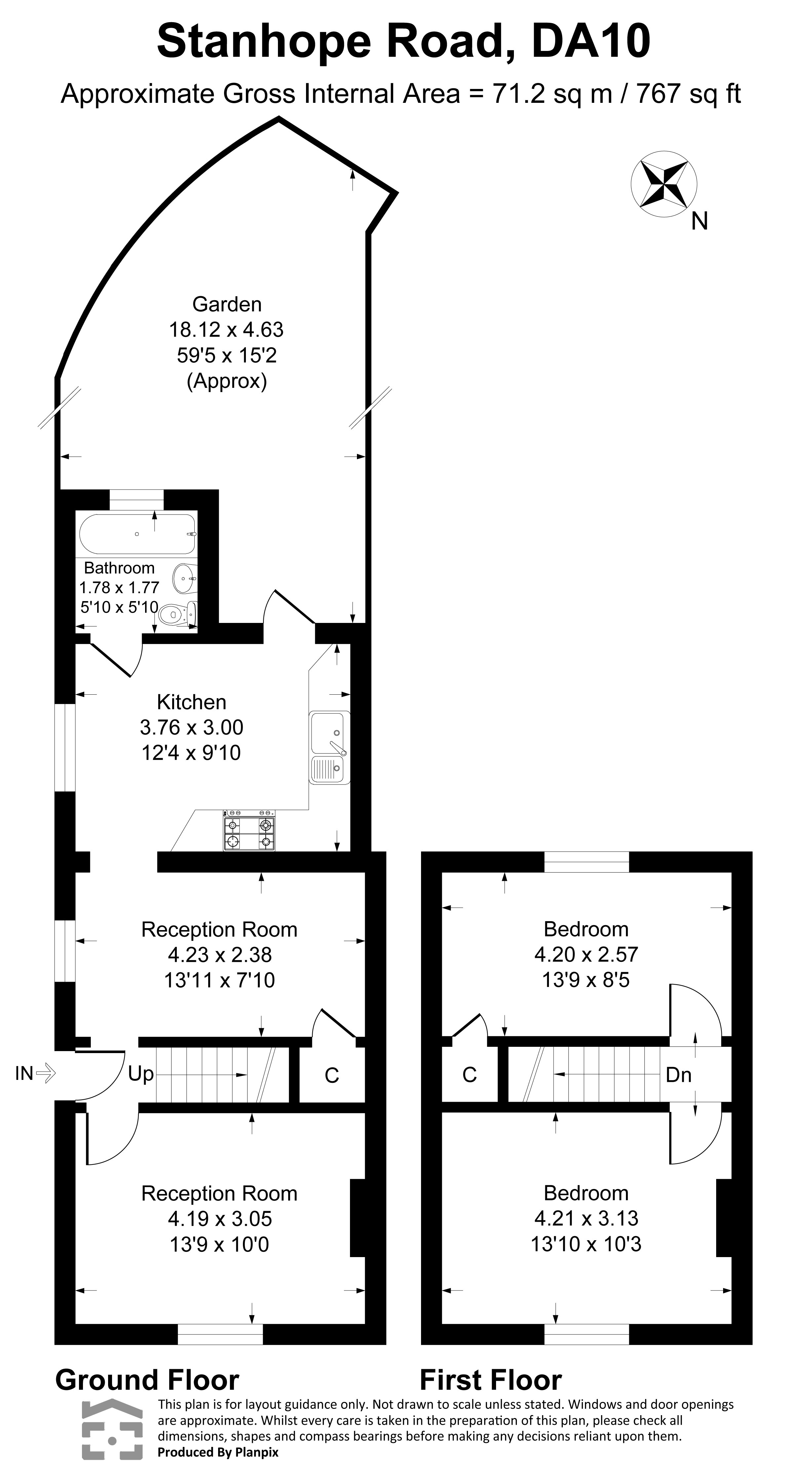 Stanhope Road, Kent floorplan