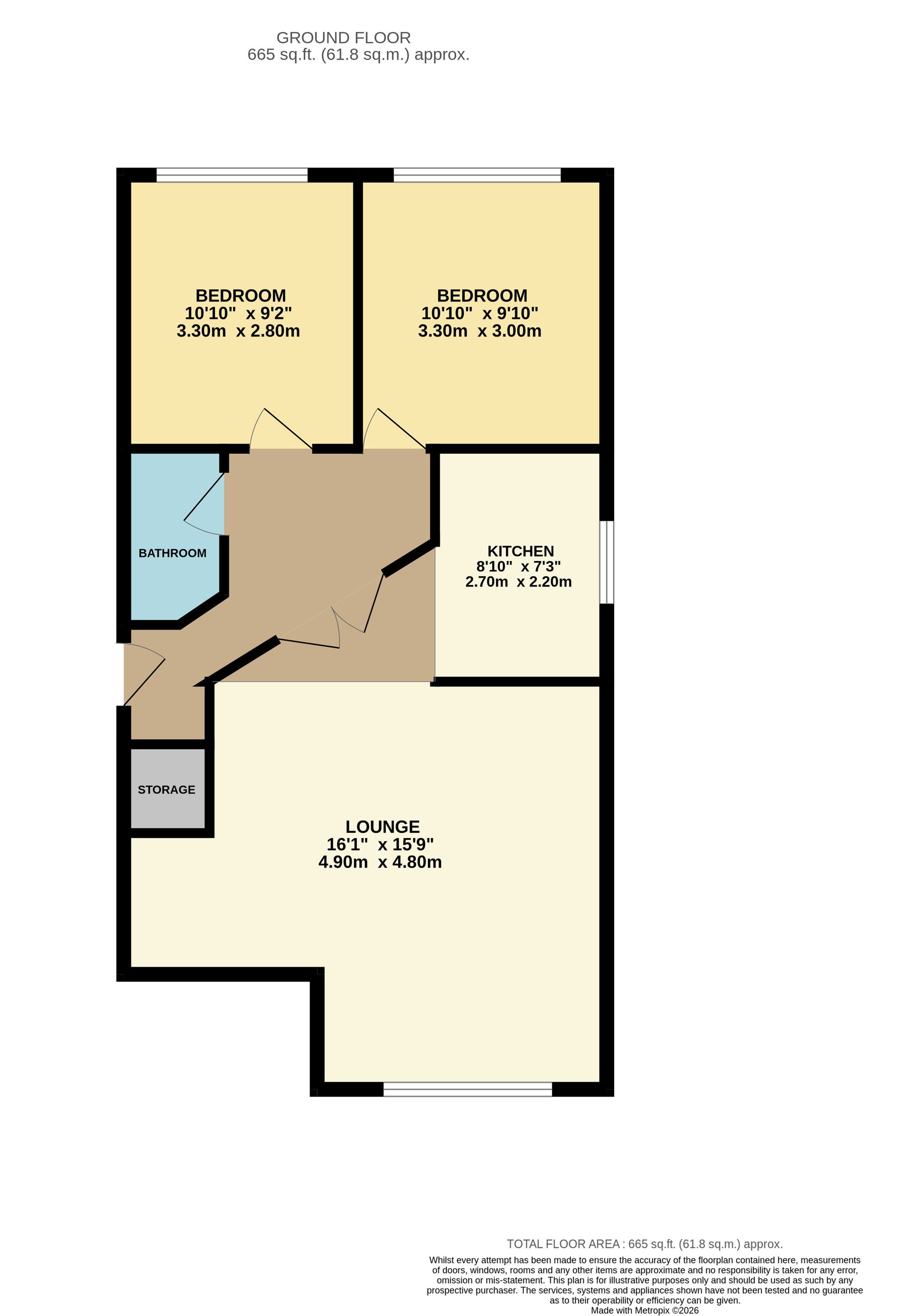 6 Bellfield View, Bolton floorplan