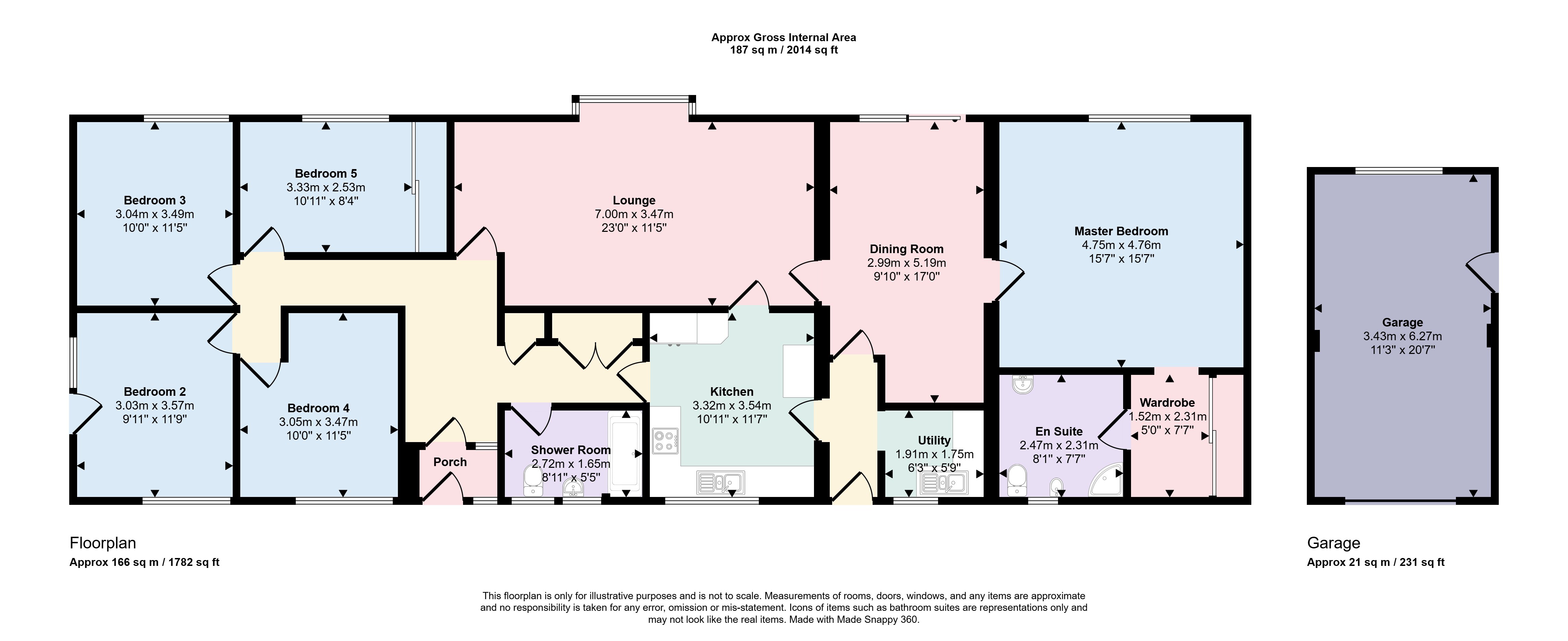 3, Vicarage Road, Par floorplan