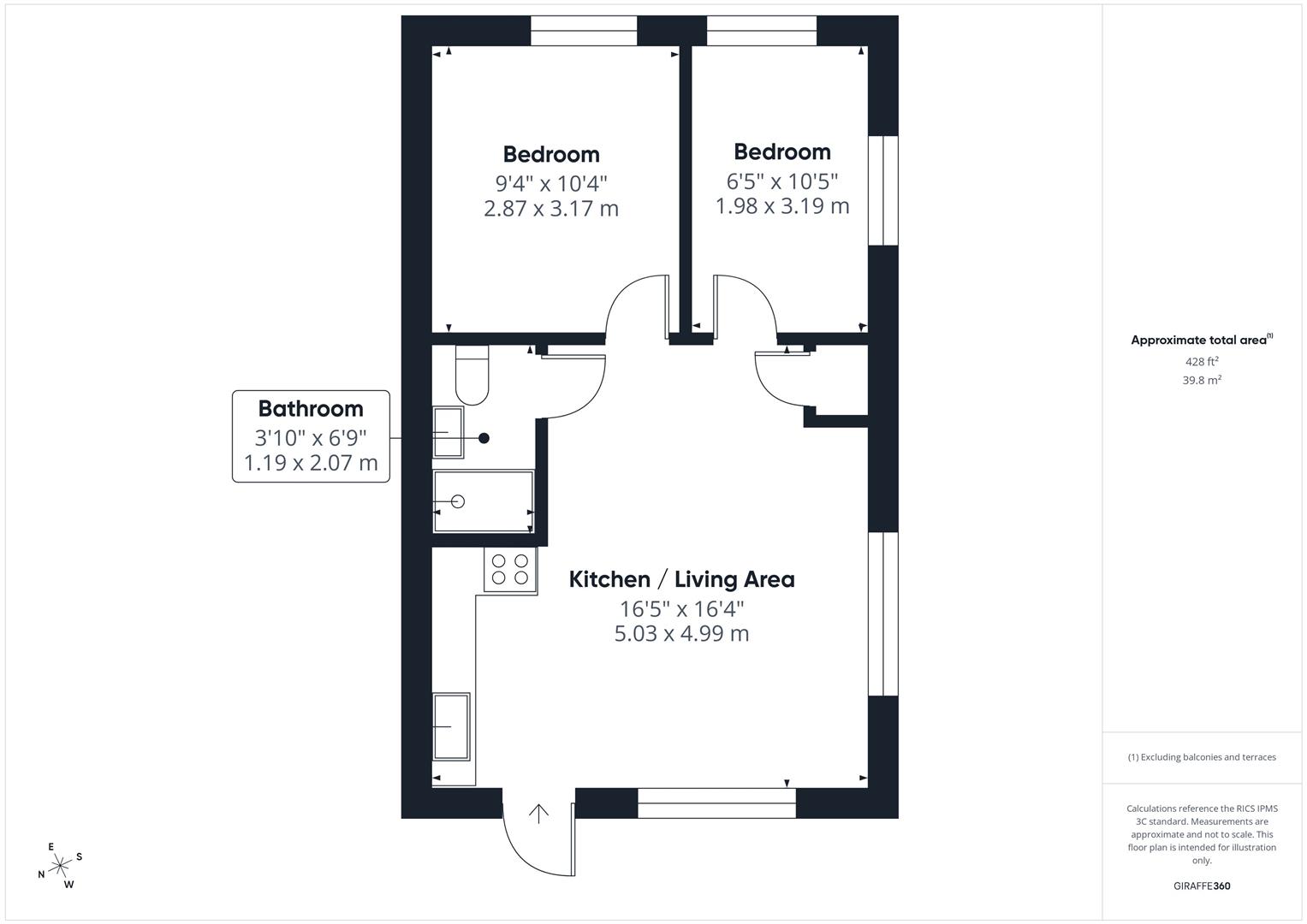 1, Maple Road, Bristol floorplan