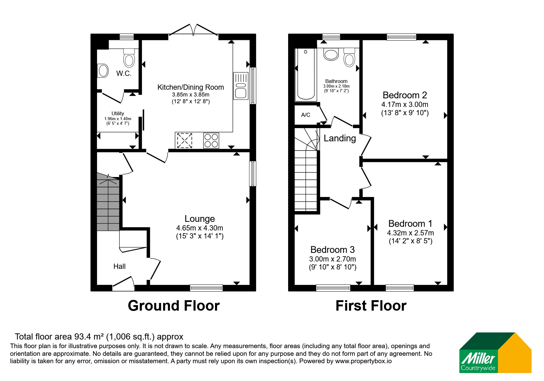 13, Fordh Tobmen, Cornwall floorplan