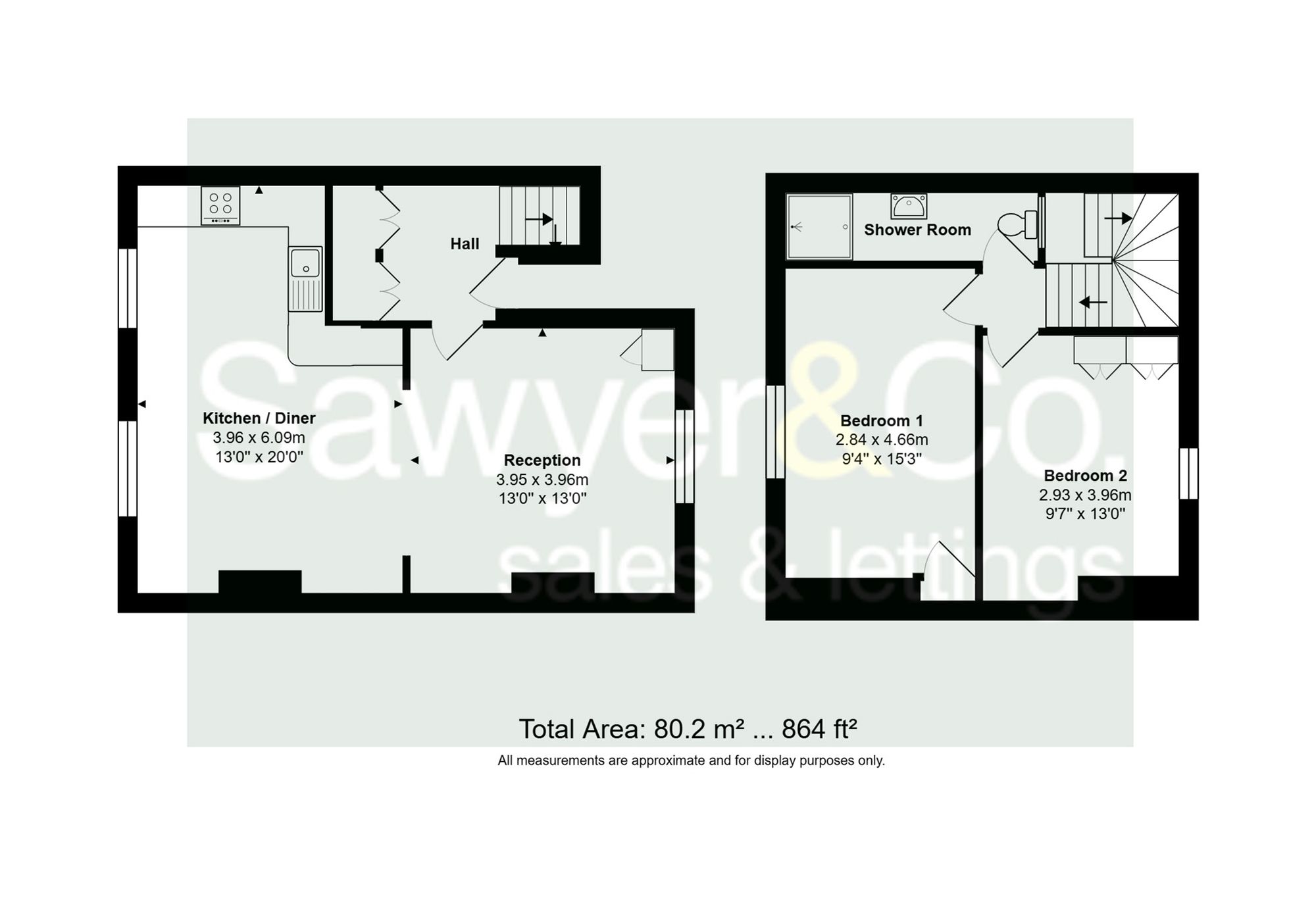 Flat 3, 9 Powis Road, Brighton floorplan
