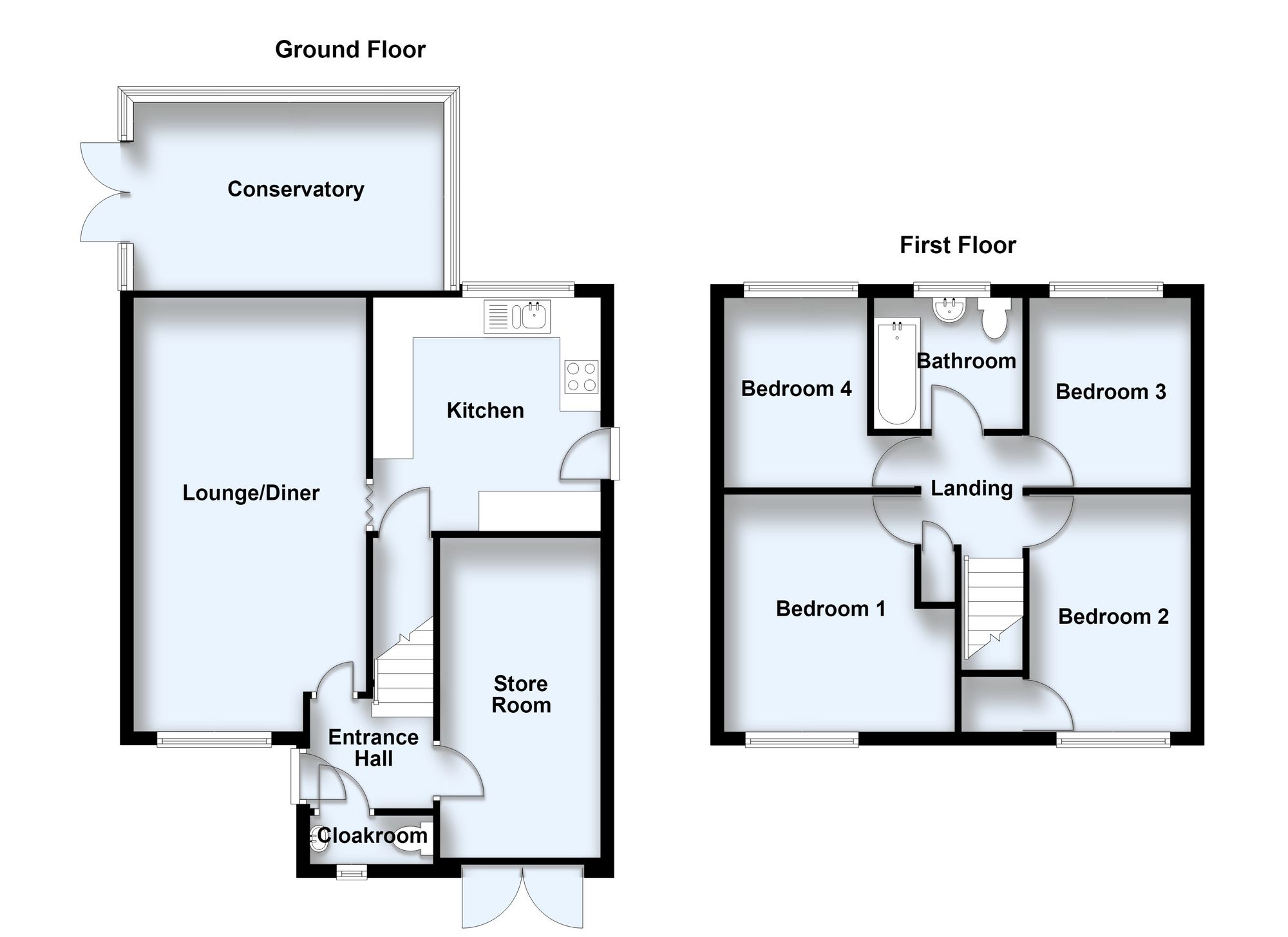 11 Wakefield Close, Milton Keynes floorplan