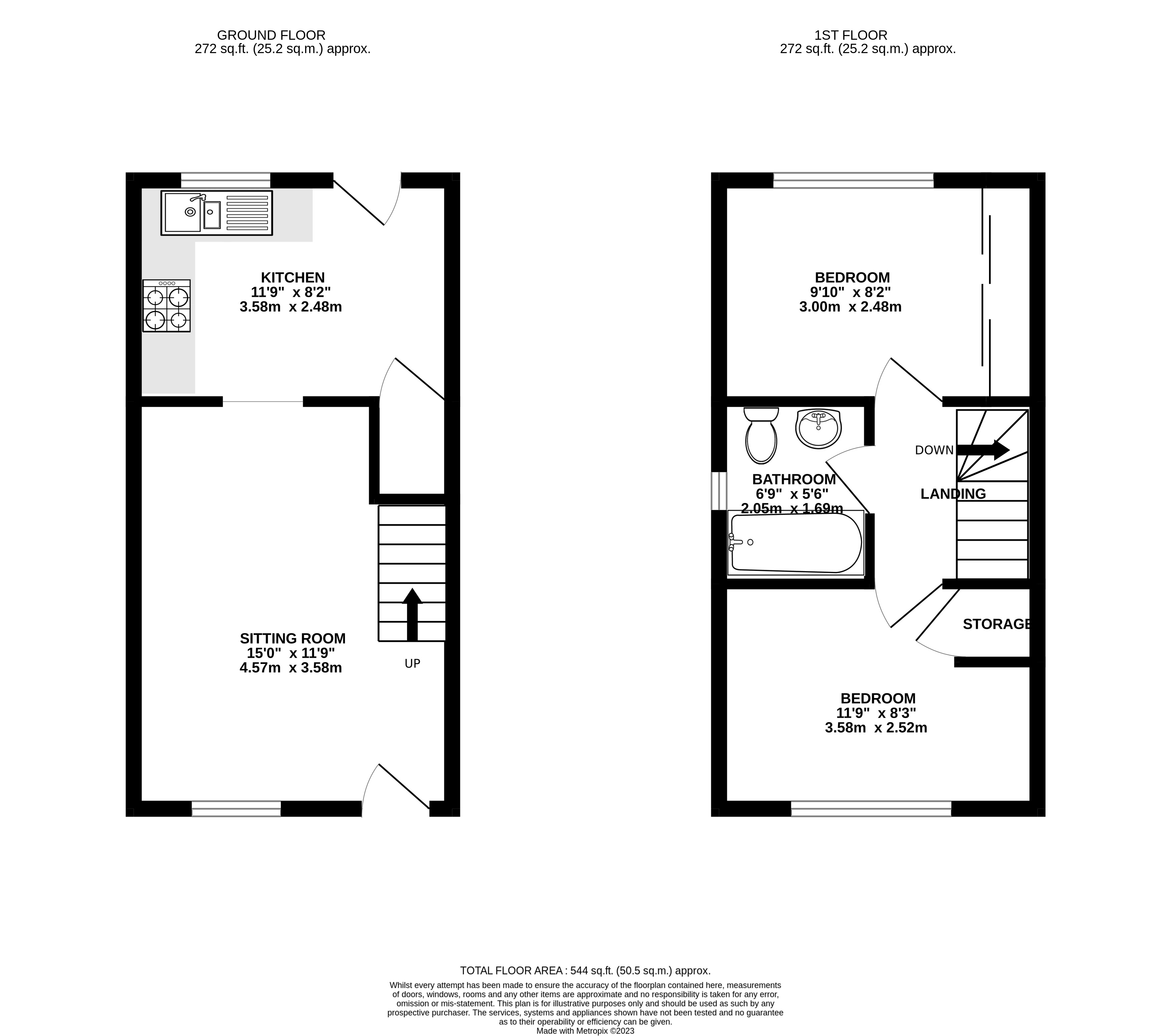 Sennen Close, Torpoint, Cornwall PL11, 2 bedroom end terrace house for