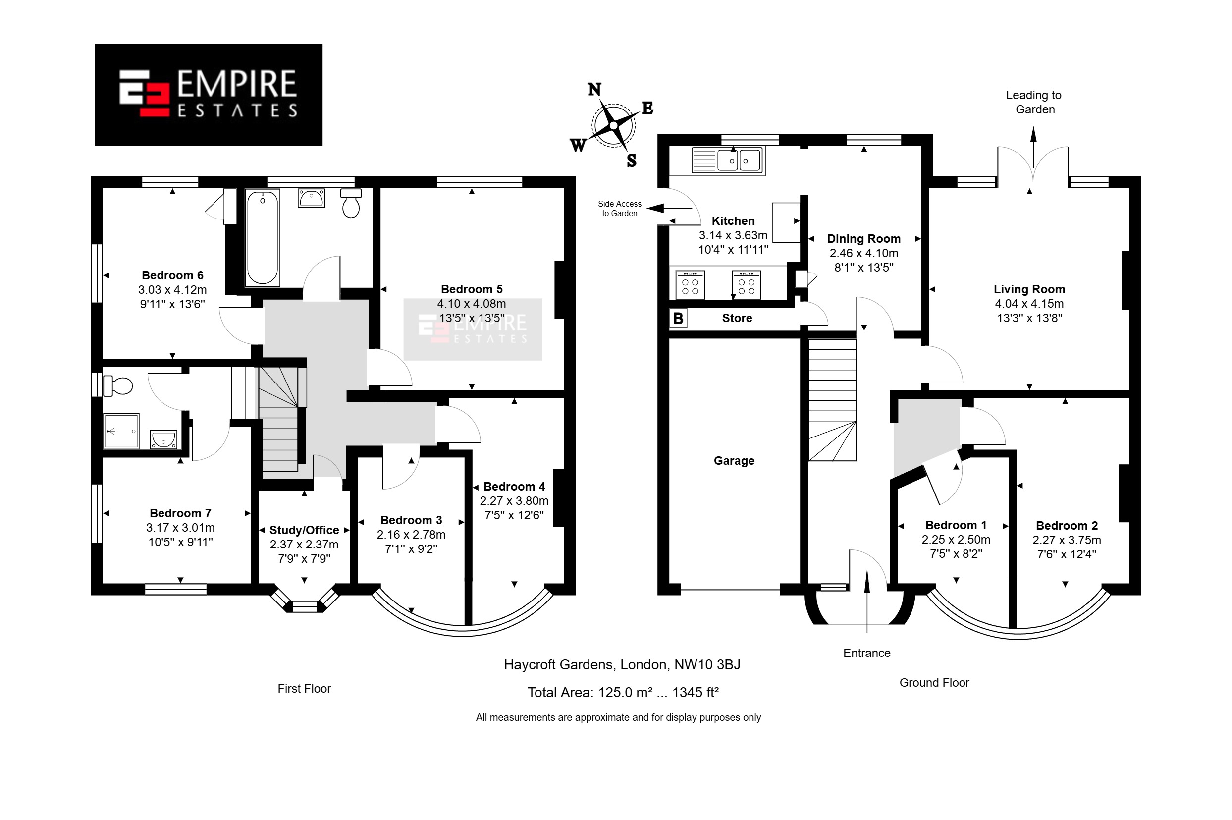 11, Haycroft Gardens, Harlesden floorplan