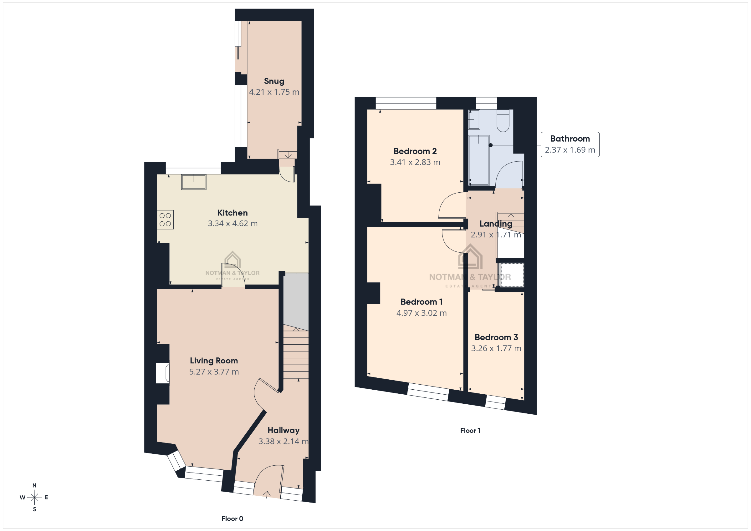 48 Clarence Road, Torpoint floorplan