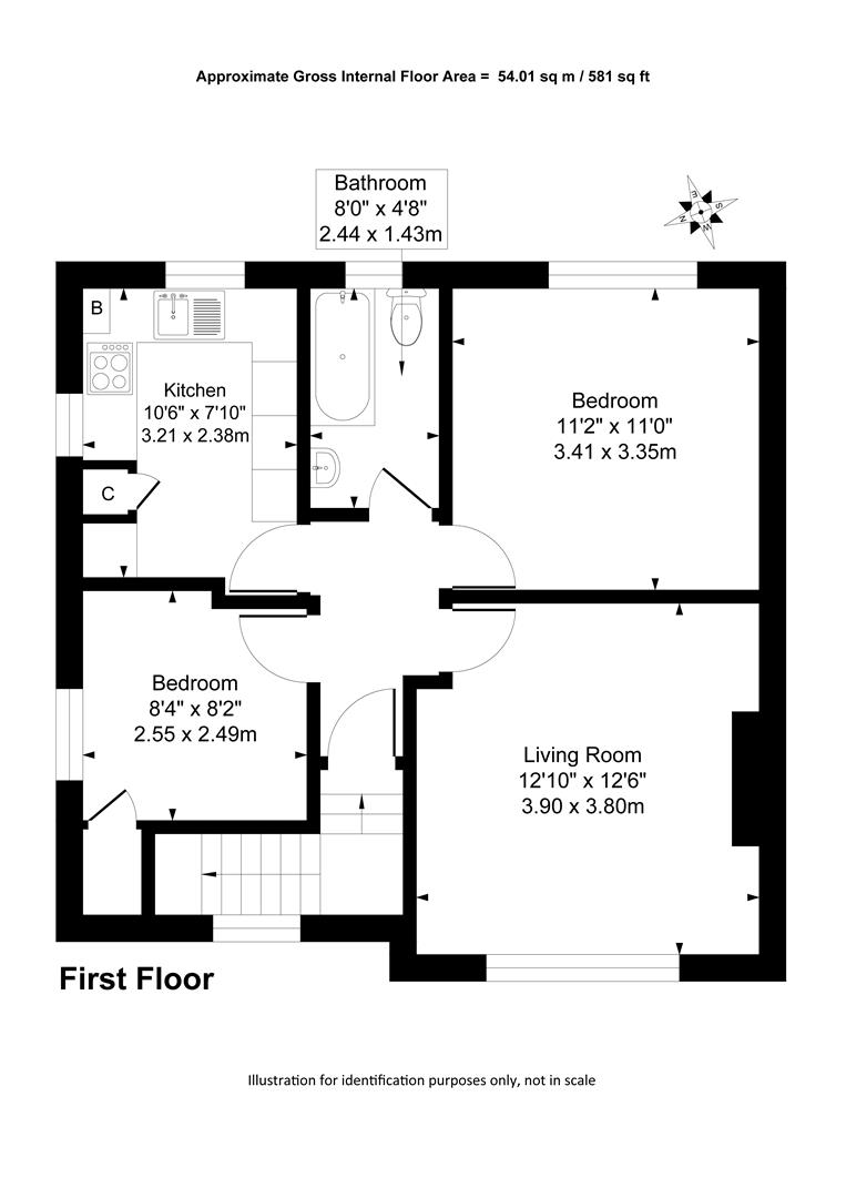 5 Fenman Court, Shelbourne Road, London floorplan