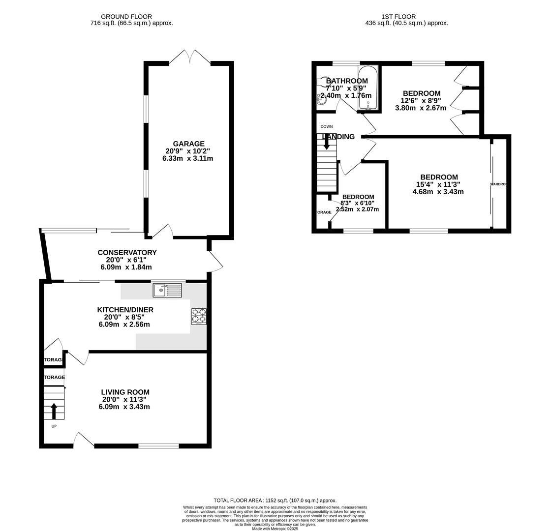 43, Newlands Avenue, Coalpit Heath floorplan