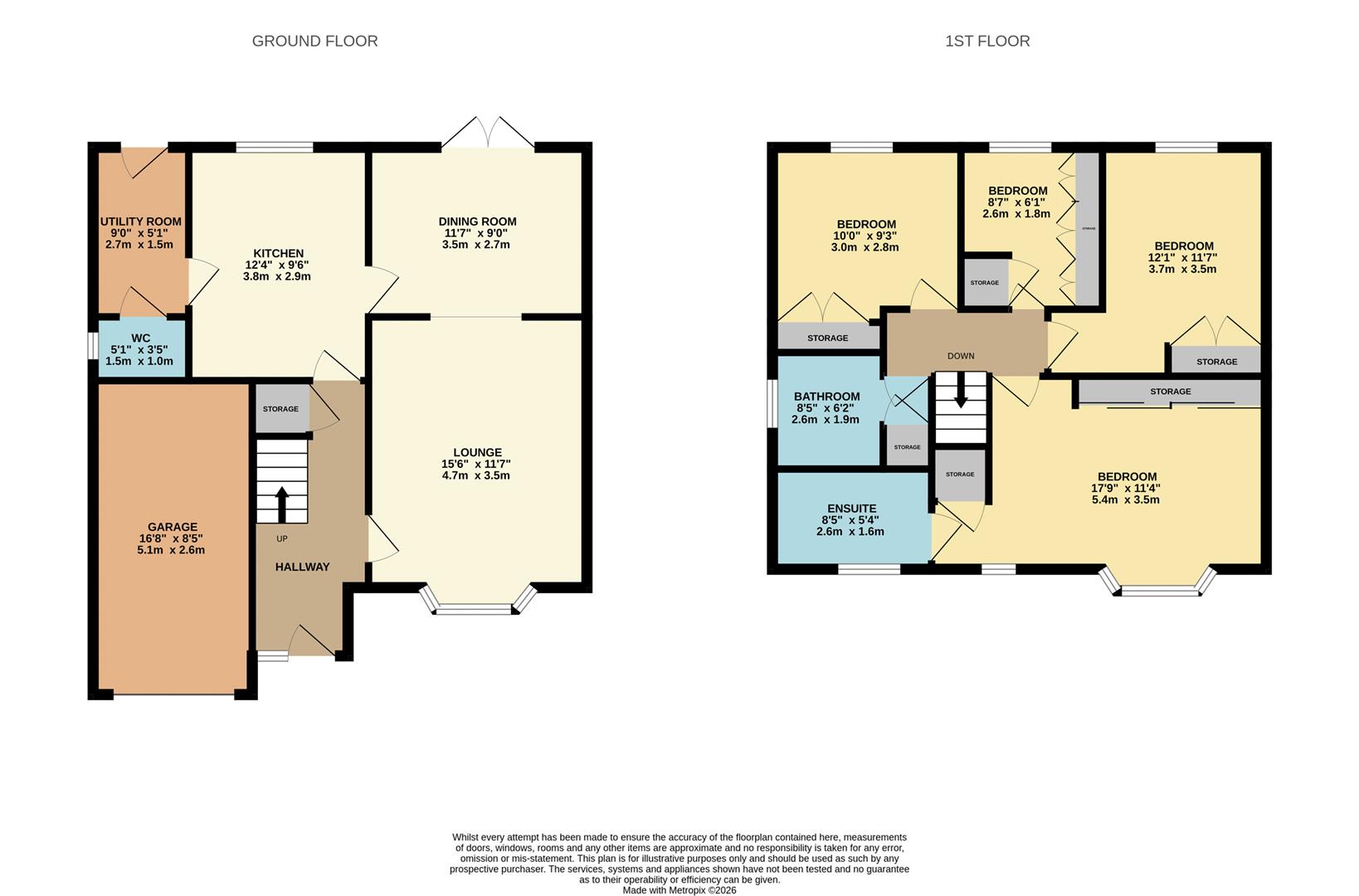 23, Donne Close, Kettering floorplan