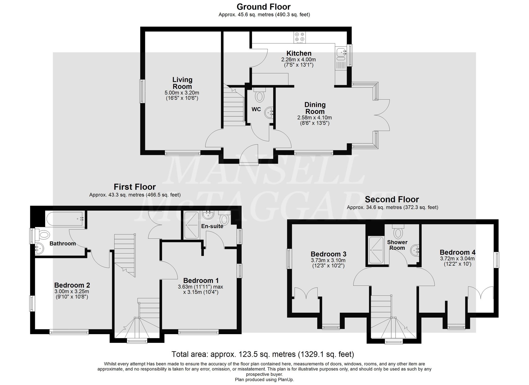 24 Greenhurst Drive, East Grinstead floorplan
