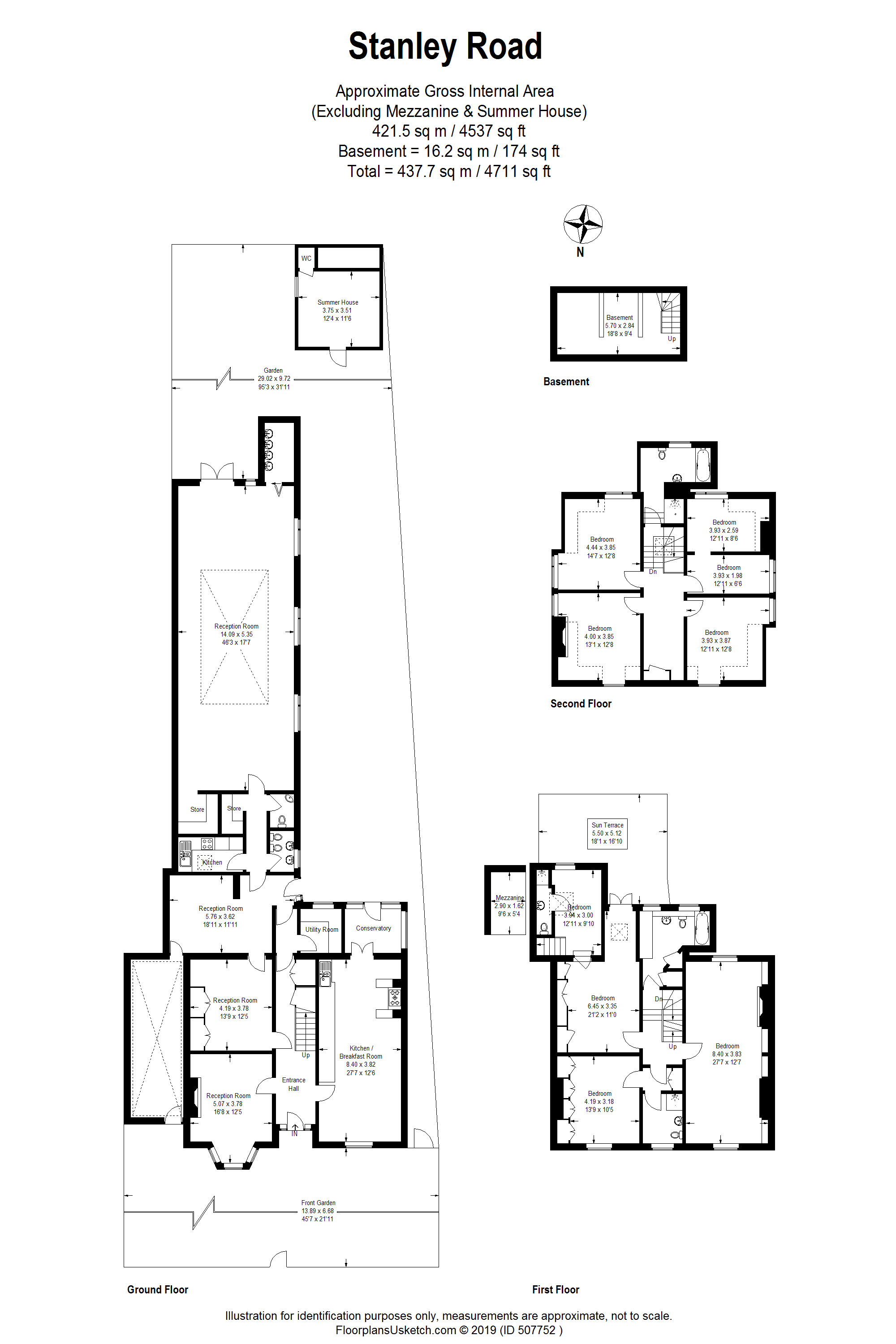 6 Bedrooms Detached house for sale in Stanley Rd, Teddington TW11