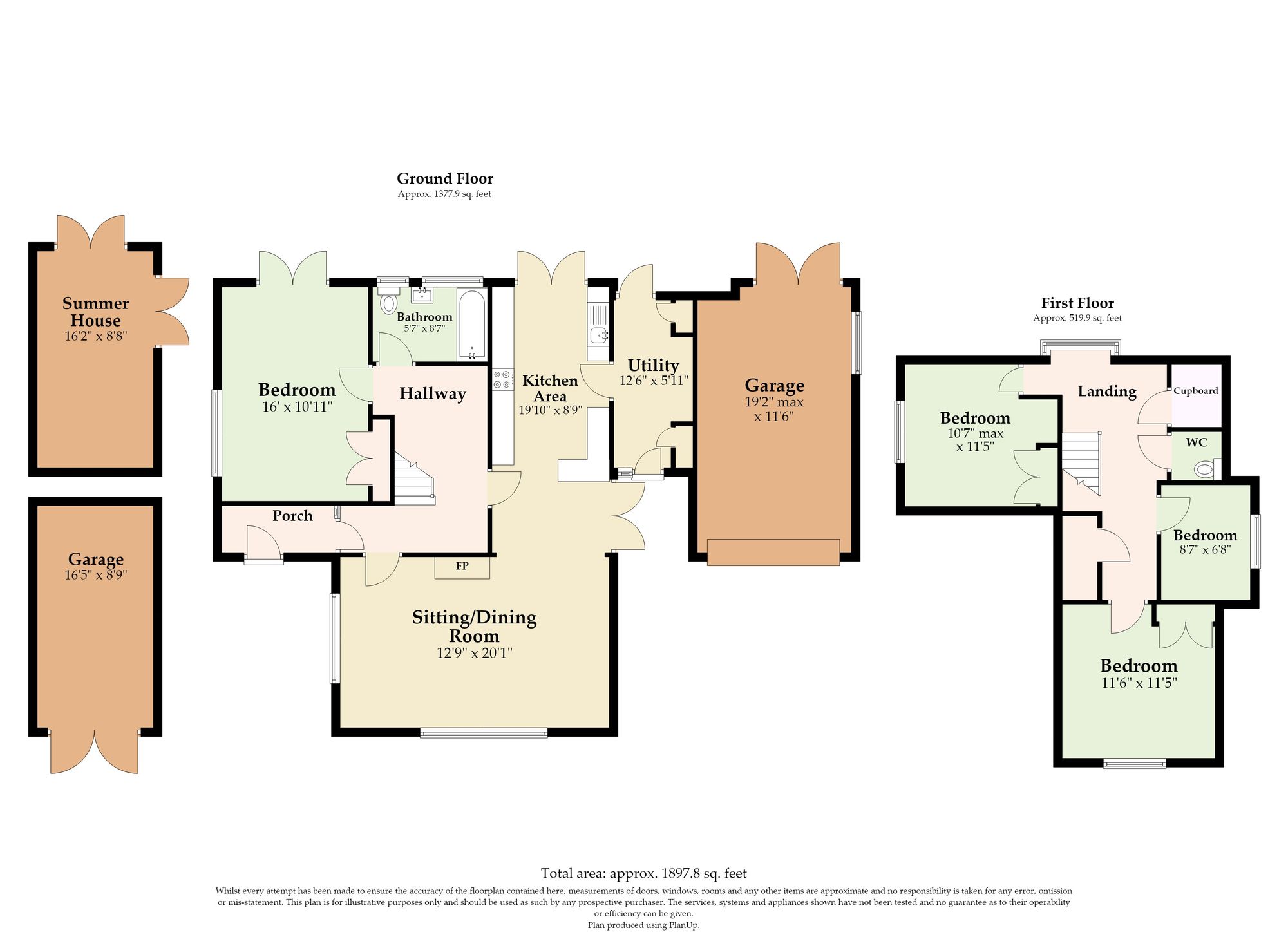 The Laurels Church Road, Dereham floorplan