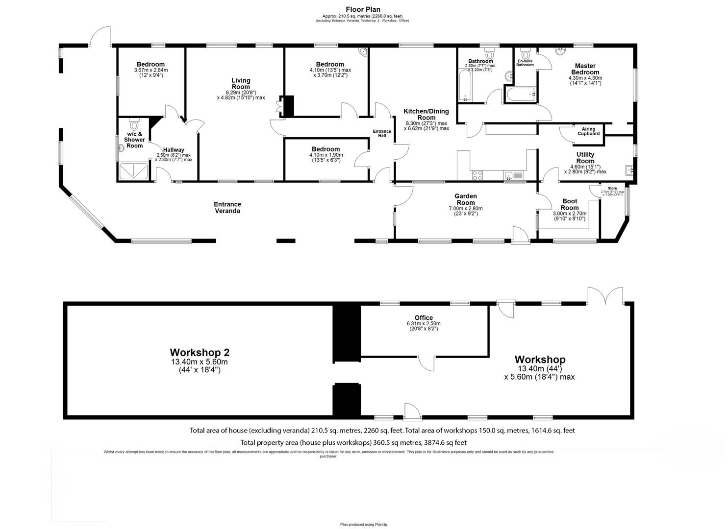 The Old Station, Dunsland Cross, Holsworthy floorplan
