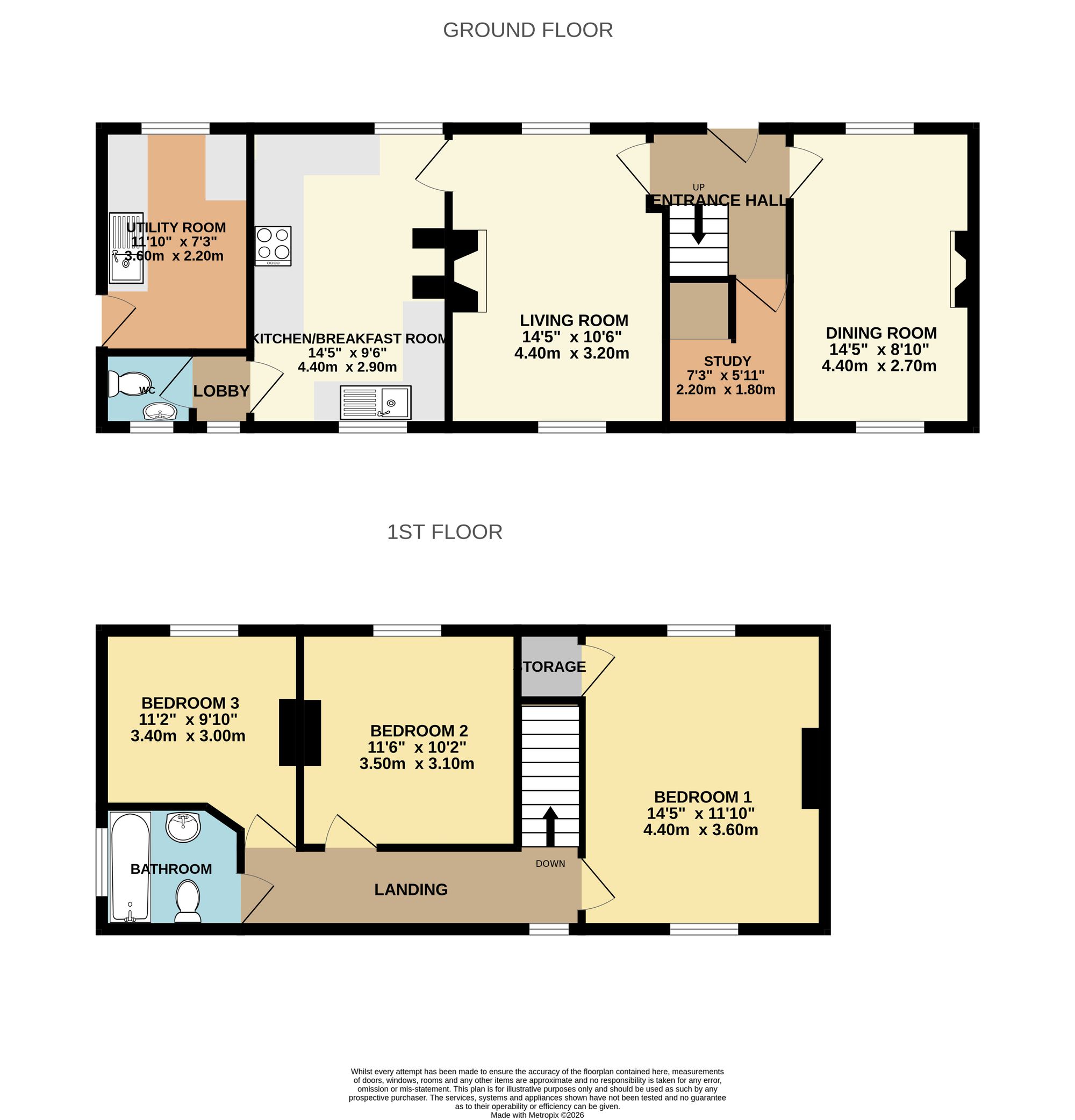 3 Cawsand View, Okehampton floorplan