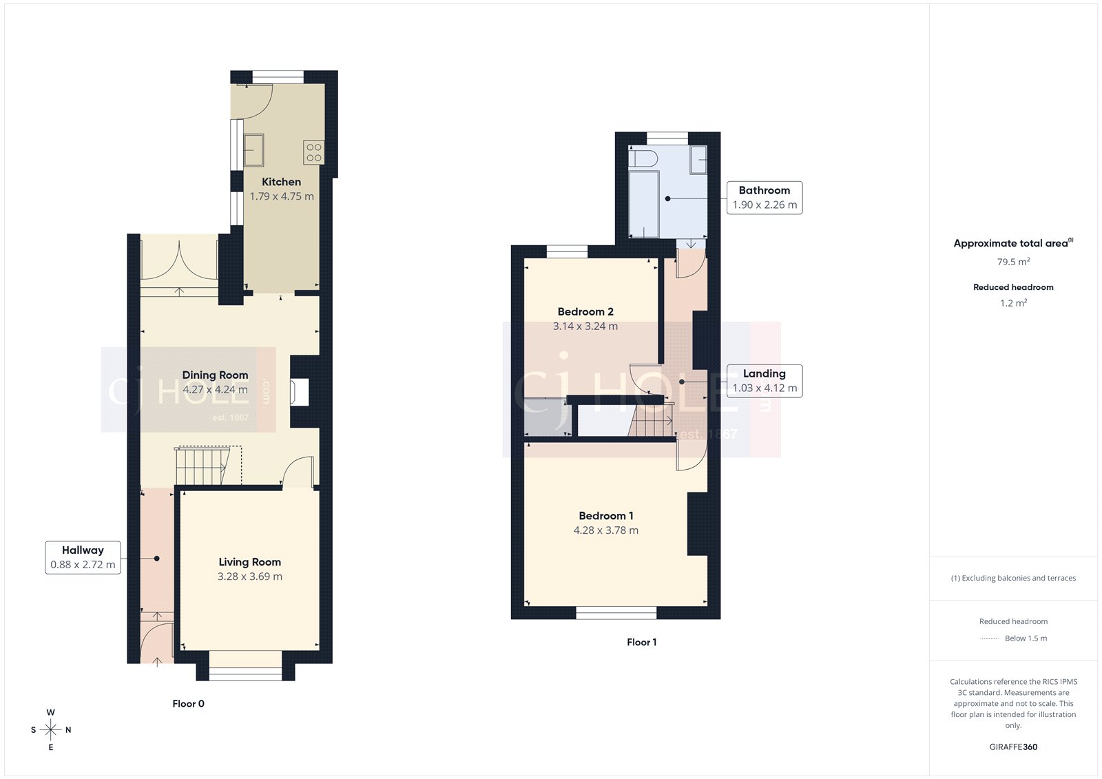 139, Gloucester Road North, Bristol floorplan